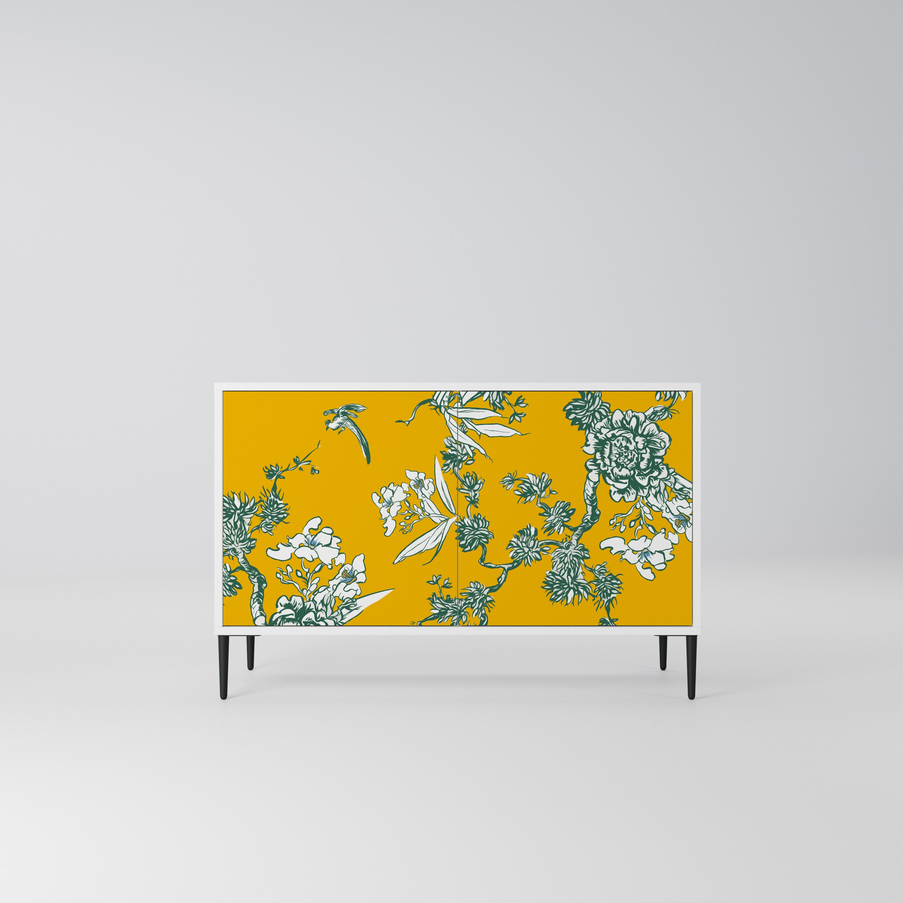 YELLOW CHINOISERIE Komoda 2-drzwiowa korpus Biały