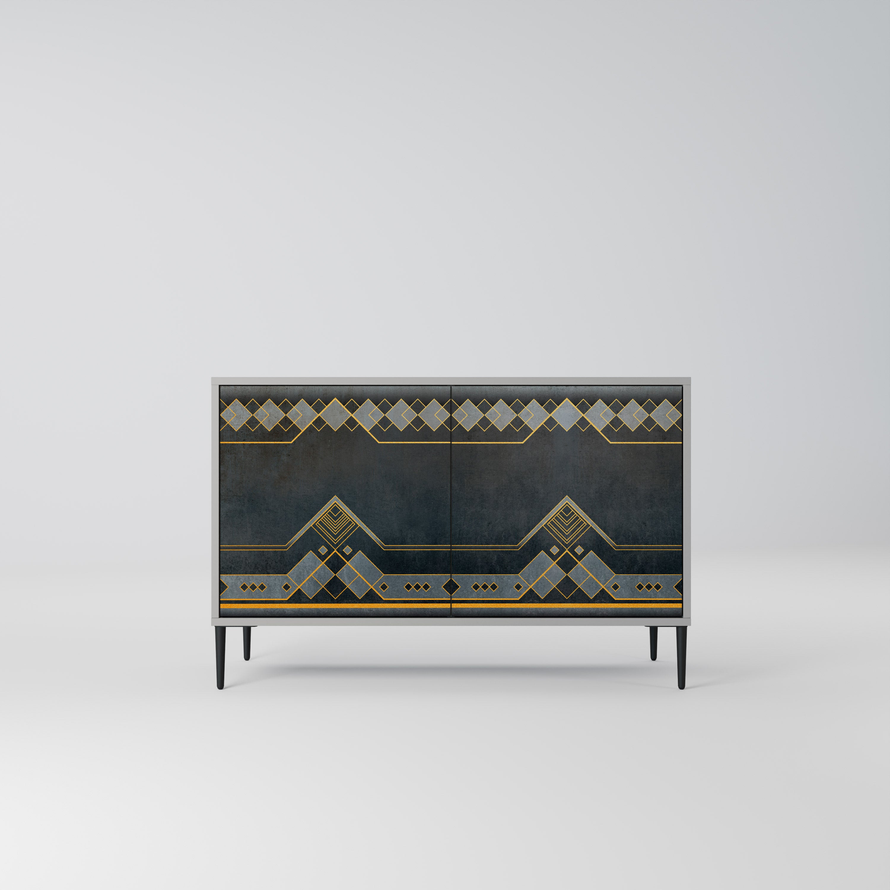 ROYAL ORDINARINESS Komoda 2-drzwiowa korpus Szary