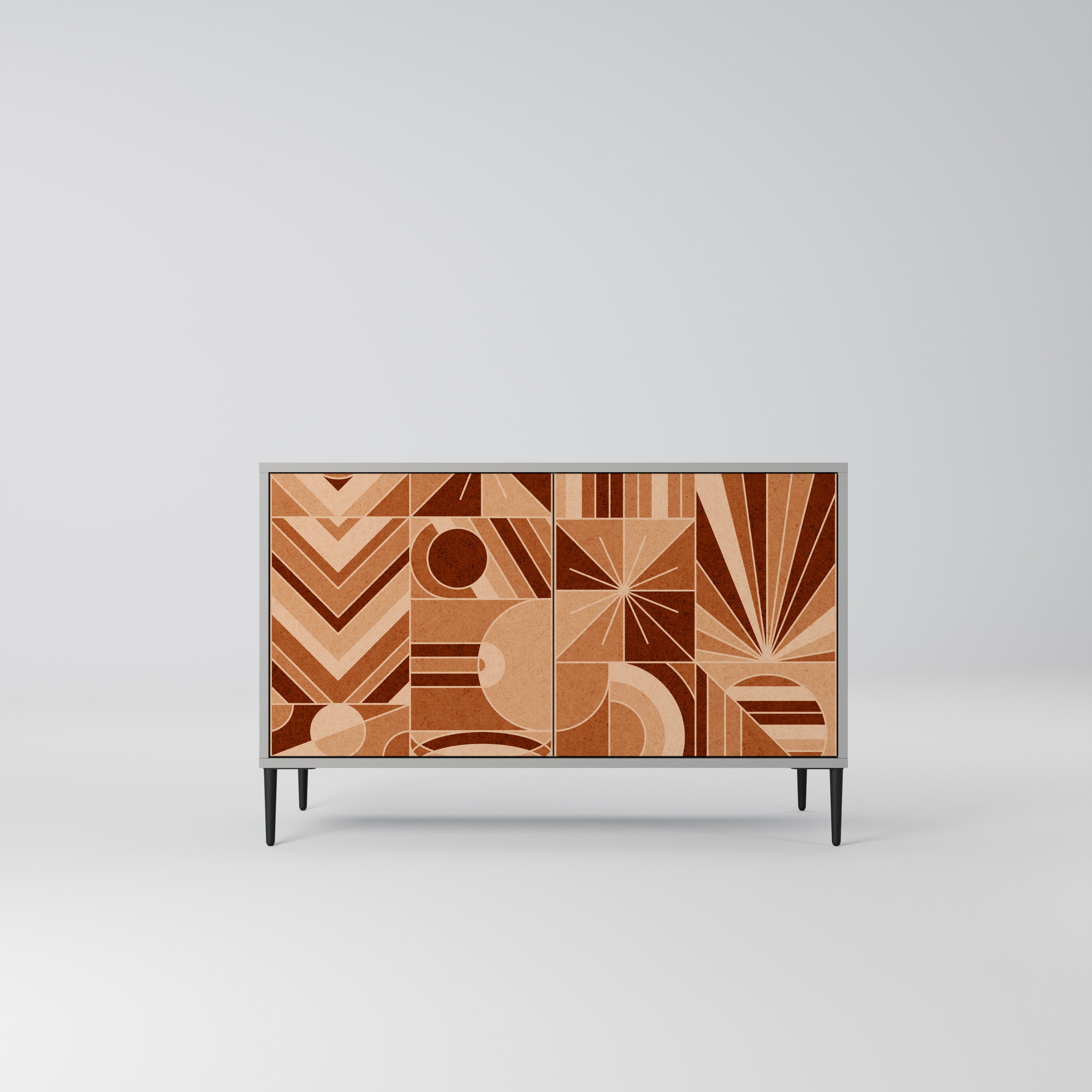 PRISM MOSAIC Komoda 2-drzwiowa korpus Szary