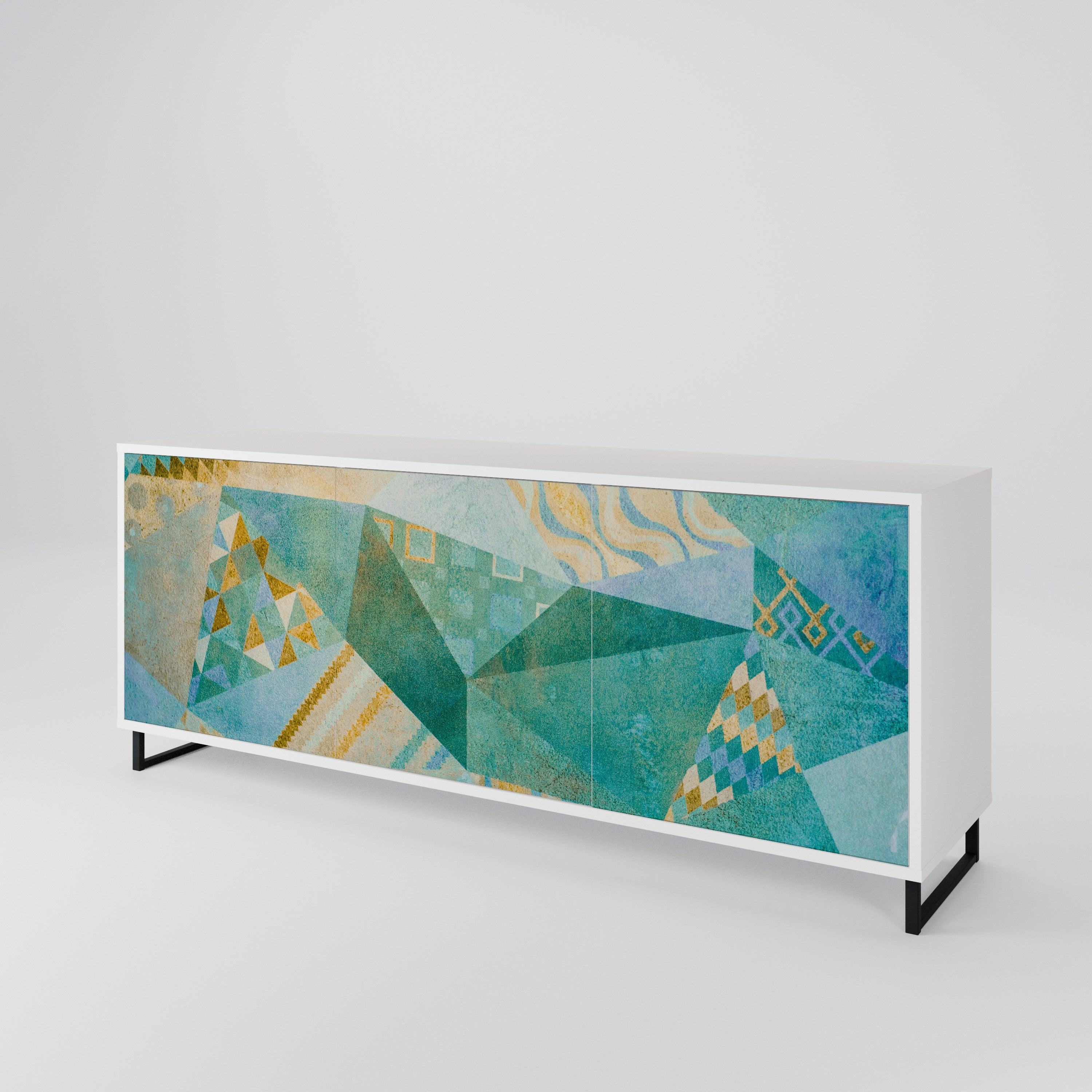 SPECTRUM SPLENDOR Komoda 3-drzwiowa korpus Biały