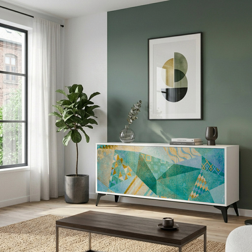 SPECTRUM SPLENDOR Komoda 3-drzwiowa korpus Biały