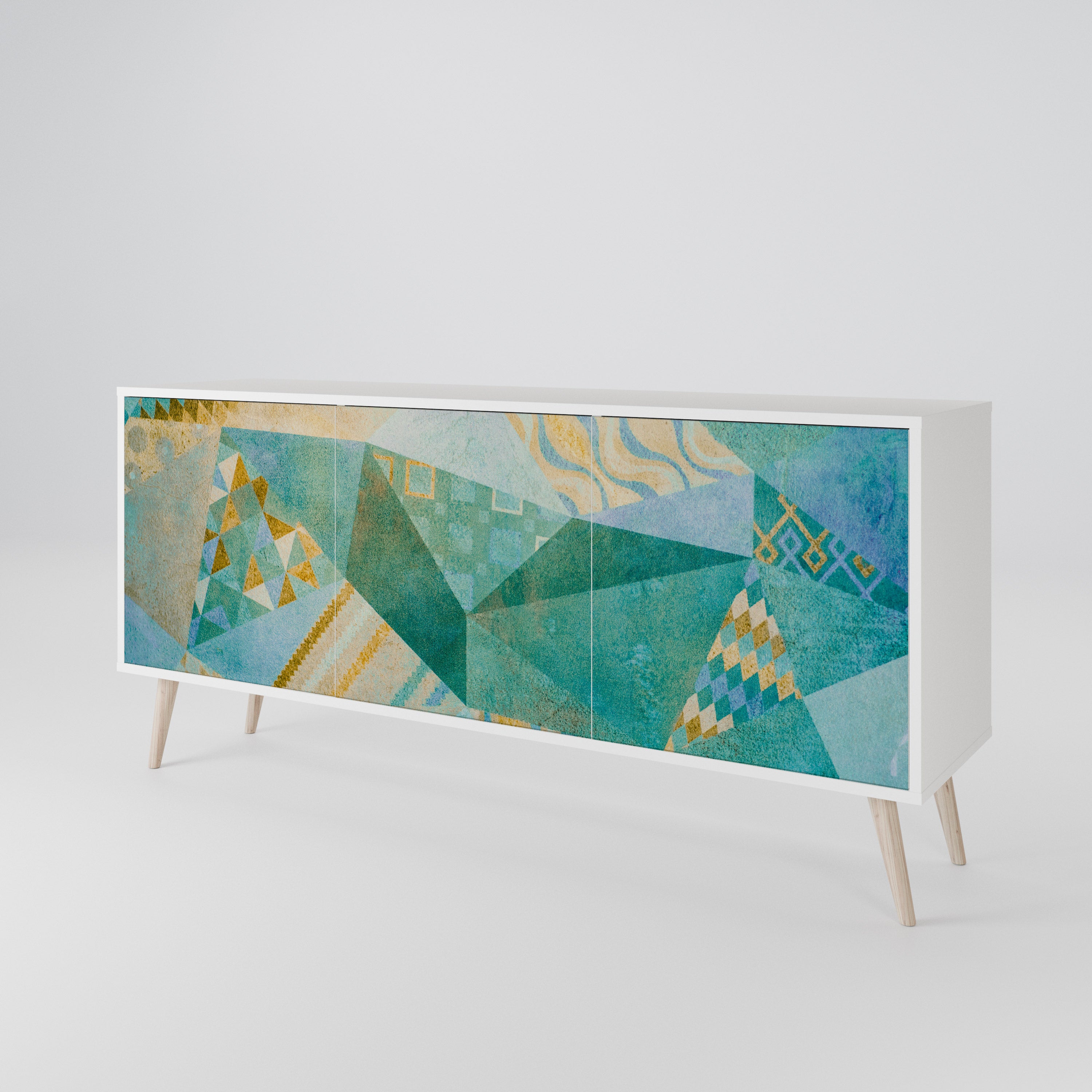 SPECTRUM SPLENDOR Komoda 3-drzwiowa korpus Biały
