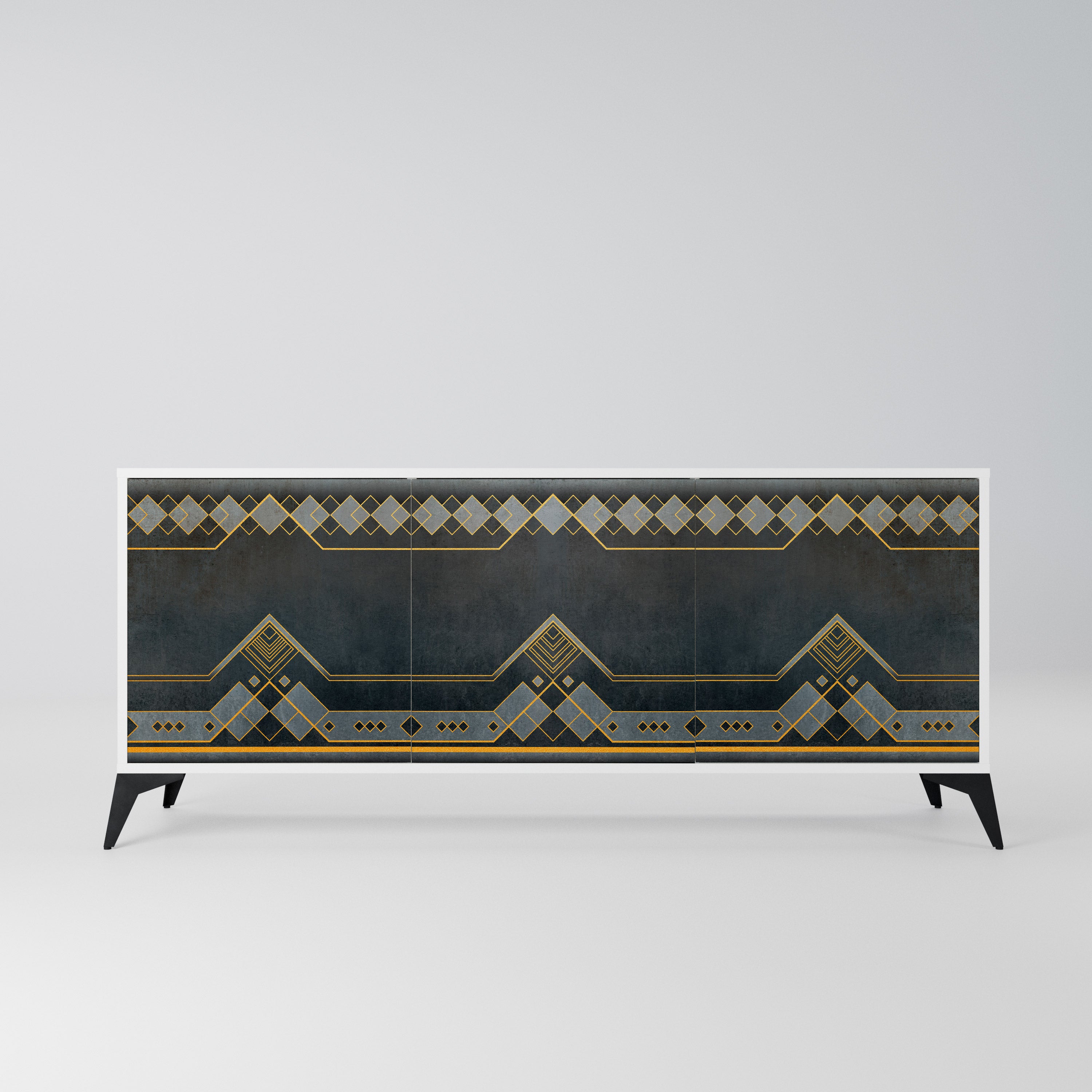 ROYAL ORDINARINESS Komoda 3-drzwiowa korpus Biały