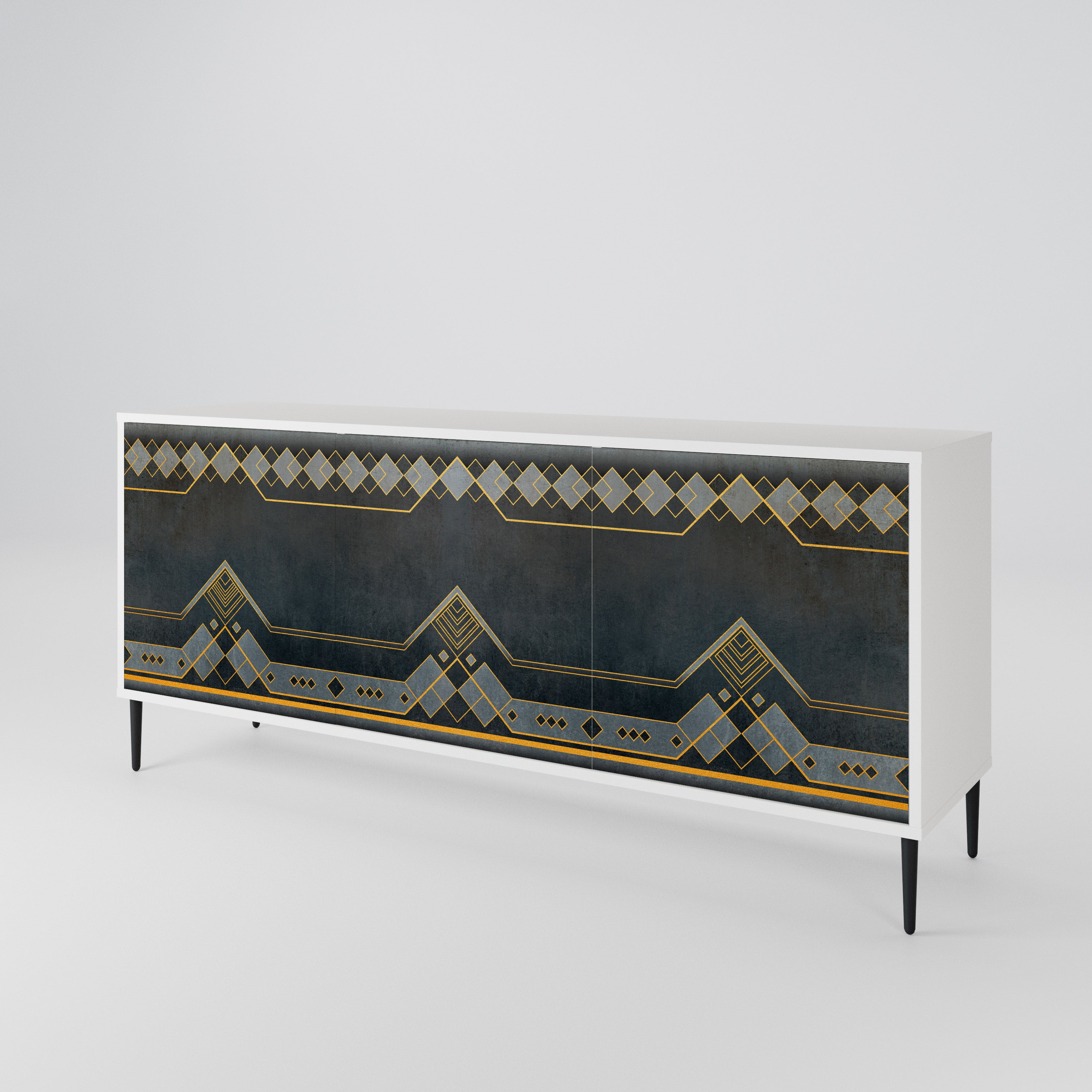 ROYAL ORDINARINESS Komoda 3-drzwiowa korpus Biały