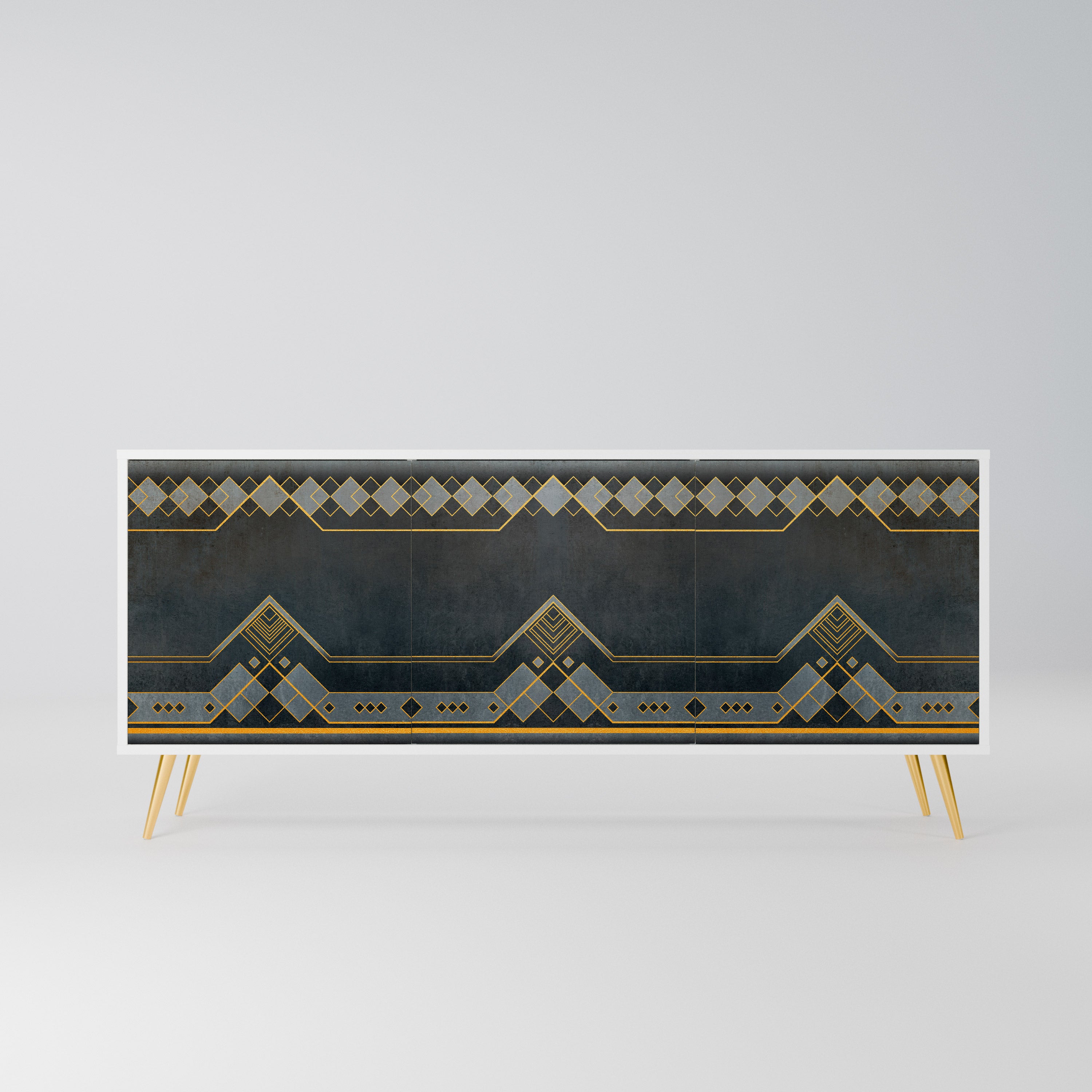 ROYAL ORDINARINESS Komoda 3-drzwiowa korpus Biały
