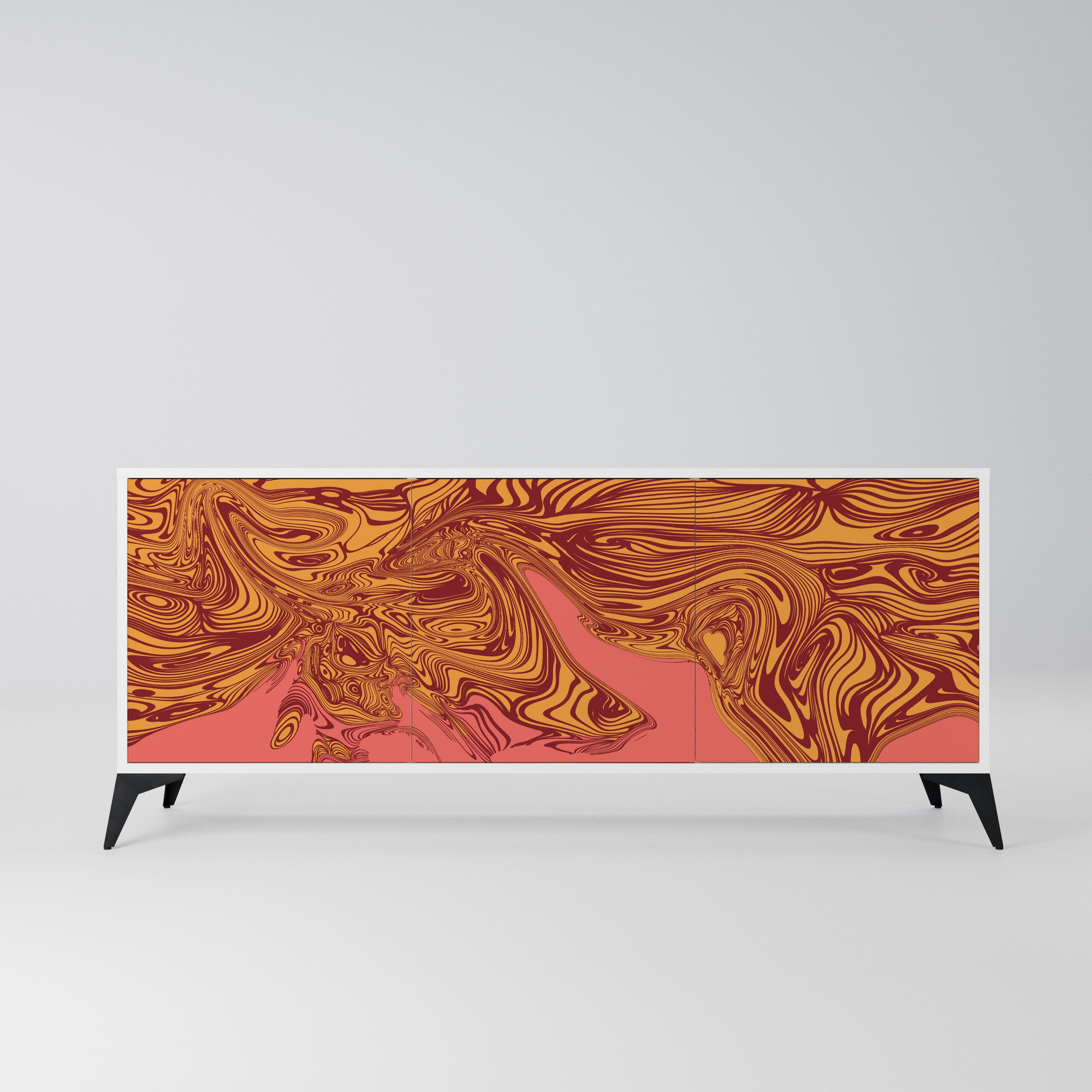 FLOATING THOUGHTS Komoda 3-drzwiowa korpus Biały