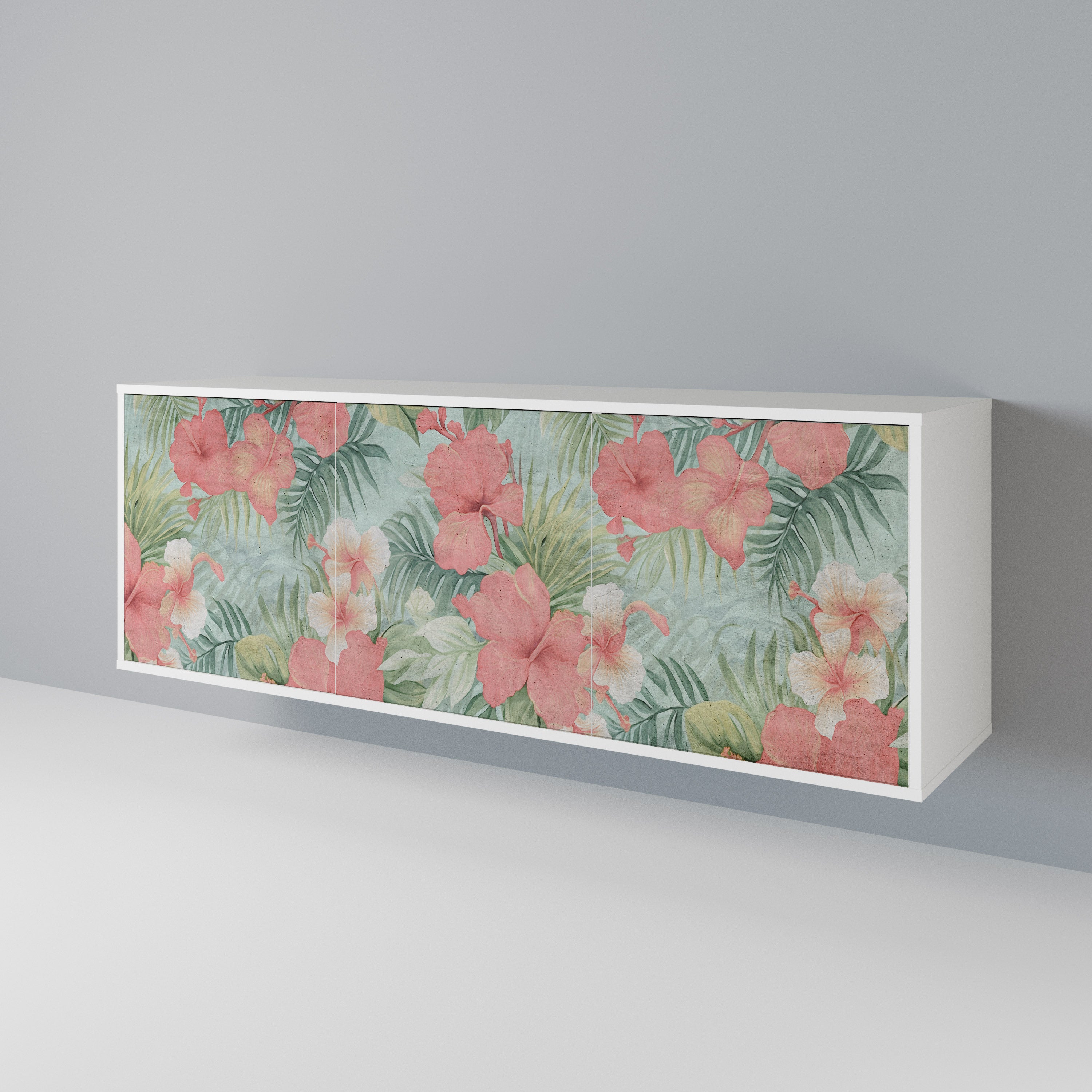 HAWAIIAN SPIRIT Komoda 3-drzwiowa korpus Biały