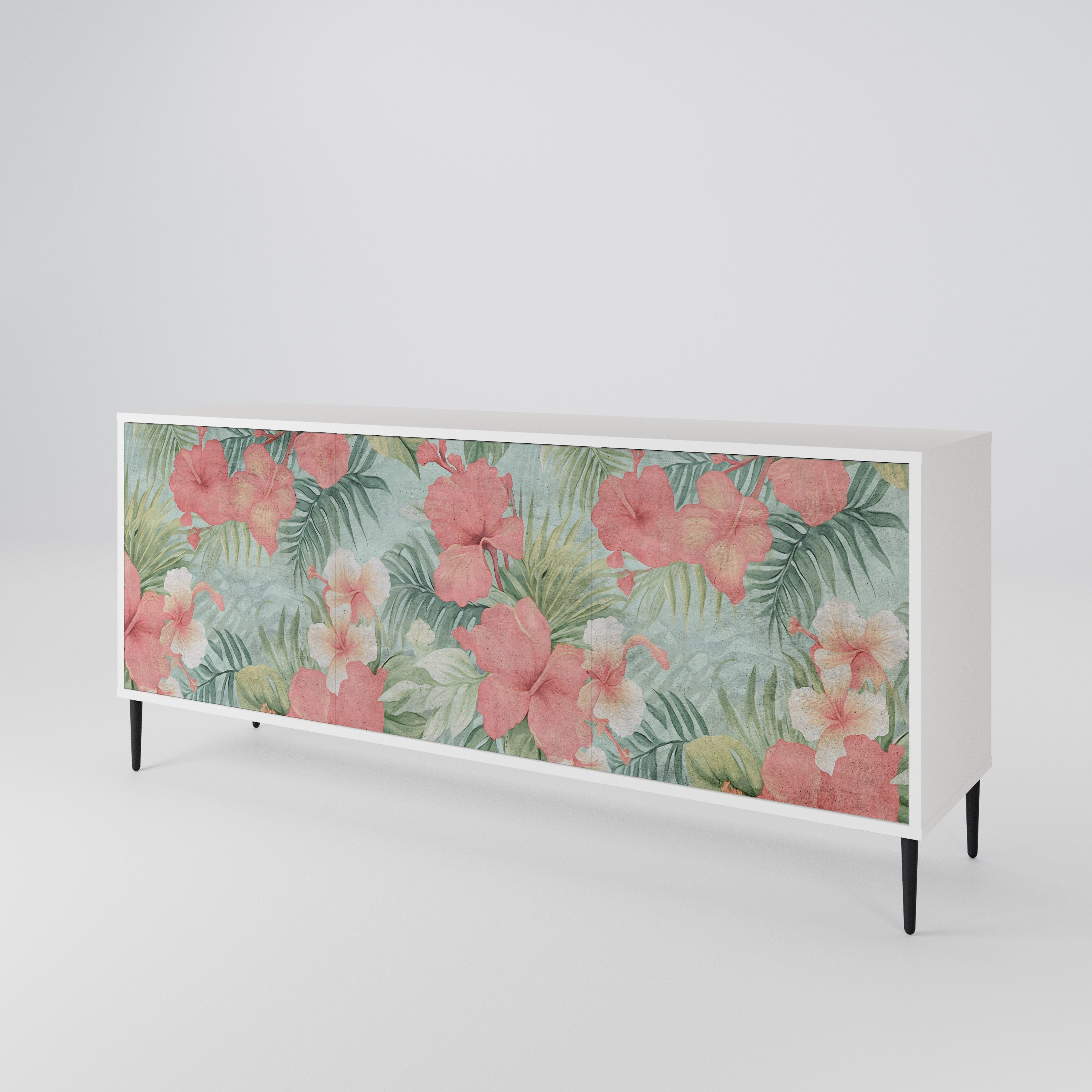 HAWAIIAN SPIRIT Komoda 3-drzwiowa korpus Biały
