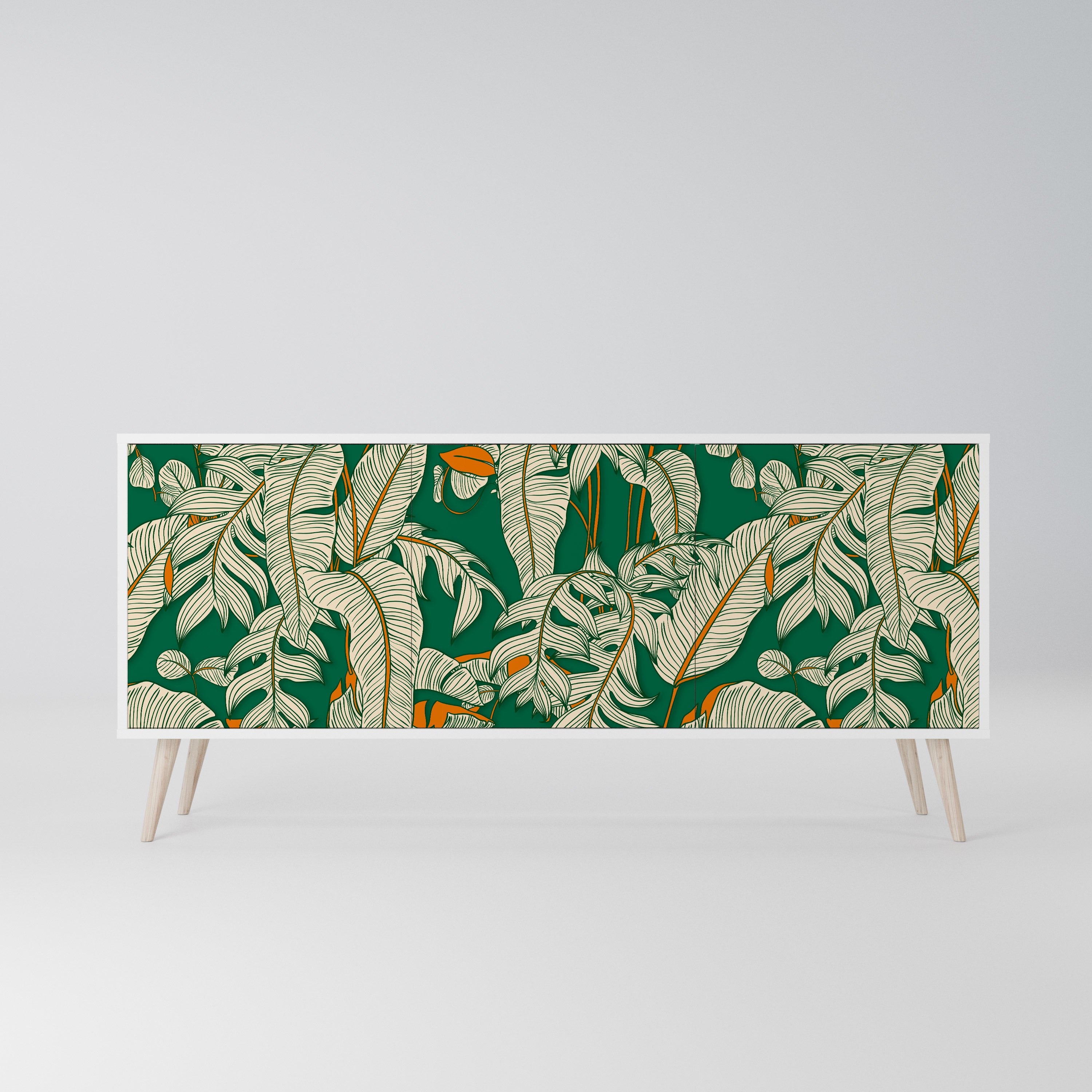 VERDANT PLEASURES Komoda 3-drzwiowa korpus Biały