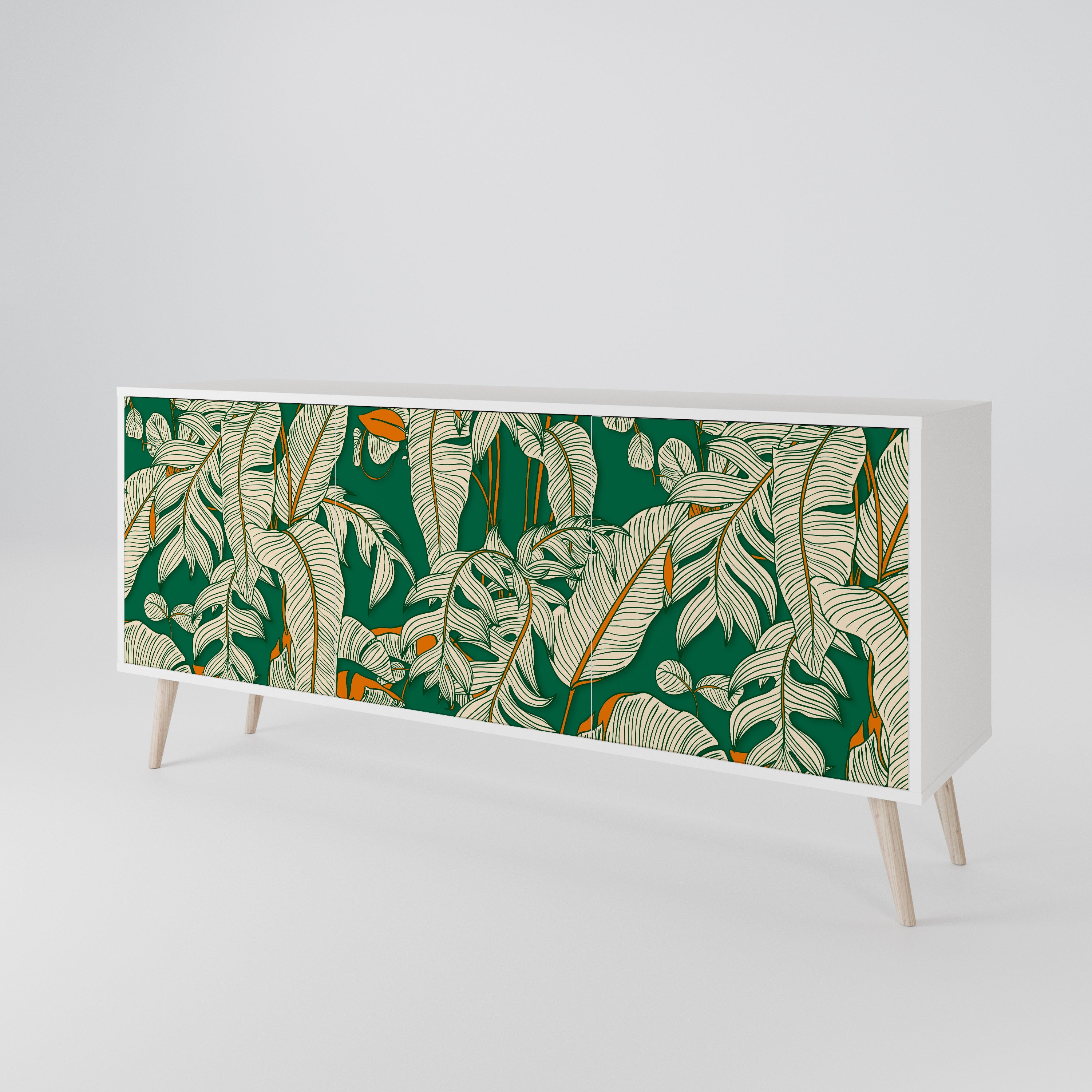 VERDANT PLEASURES Komoda 3-drzwiowa korpus Biały