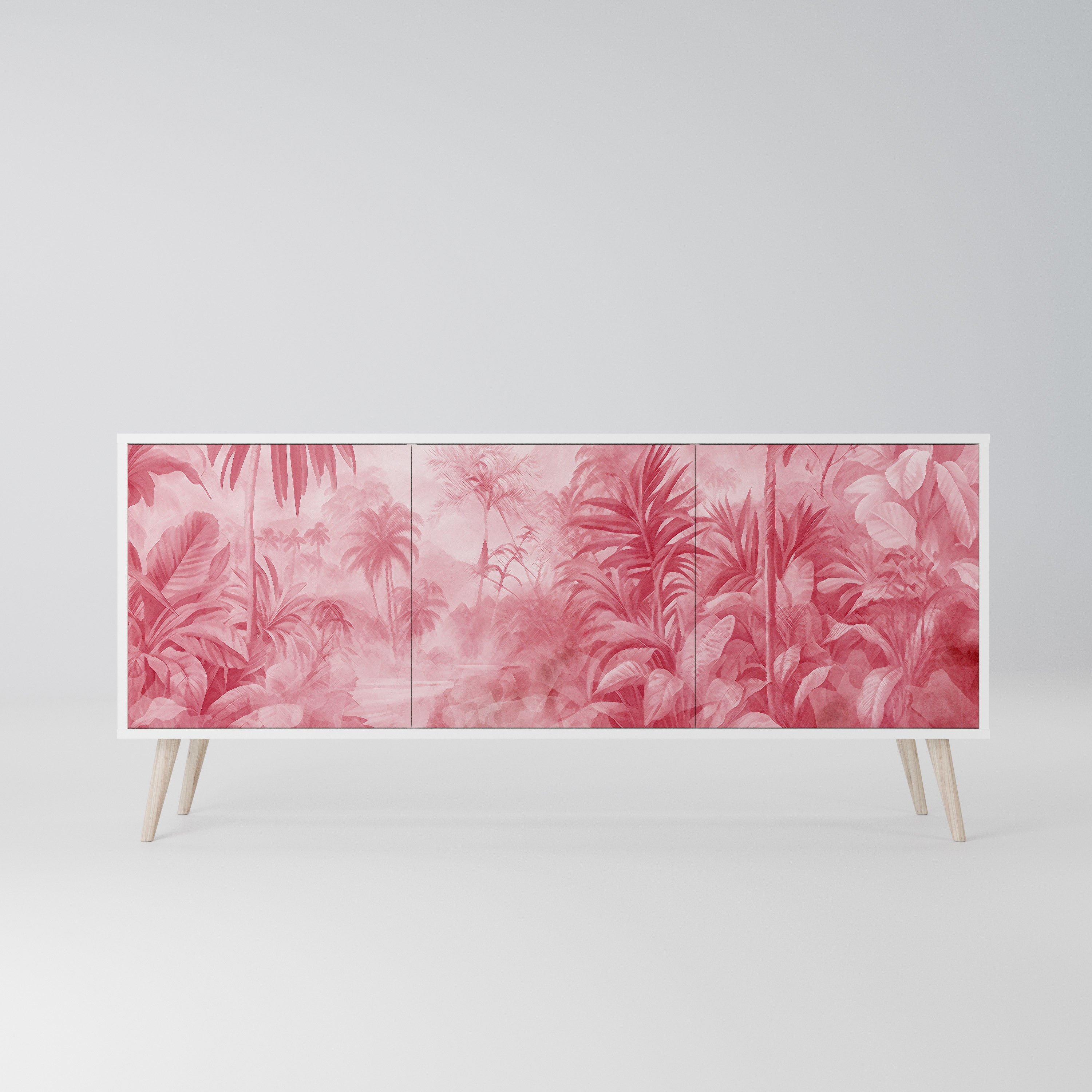 SWEET TROPICS Komoda 3-drzwiowa korpus Biały