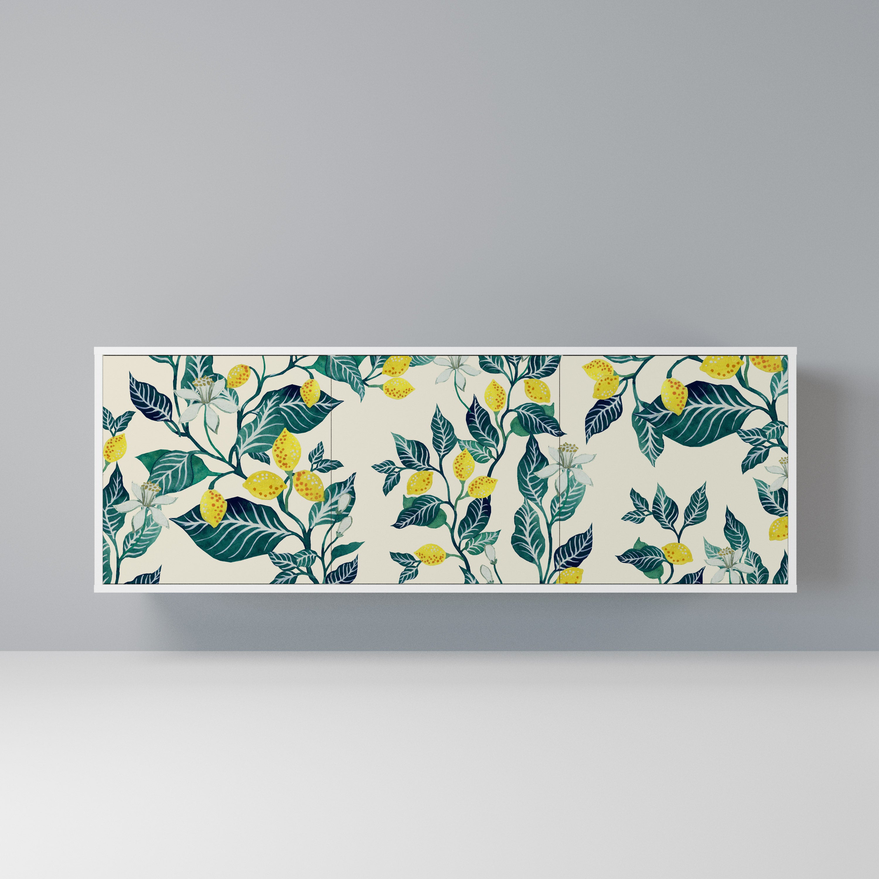 LEMON TREE Komoda 3-drzwiowa korpus Biały