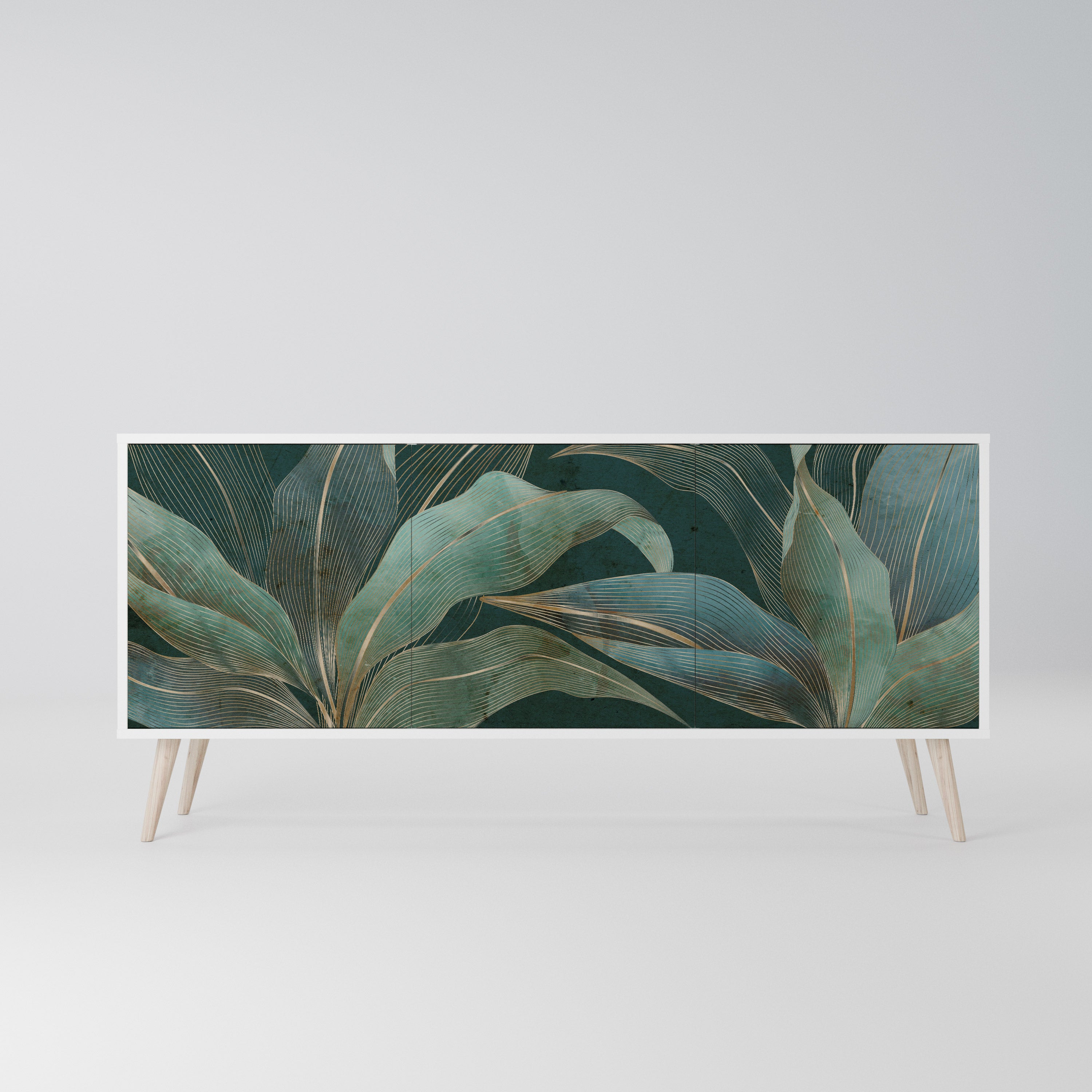 ROYAL GREEN Komoda 3-drzwiowa korpus Biały