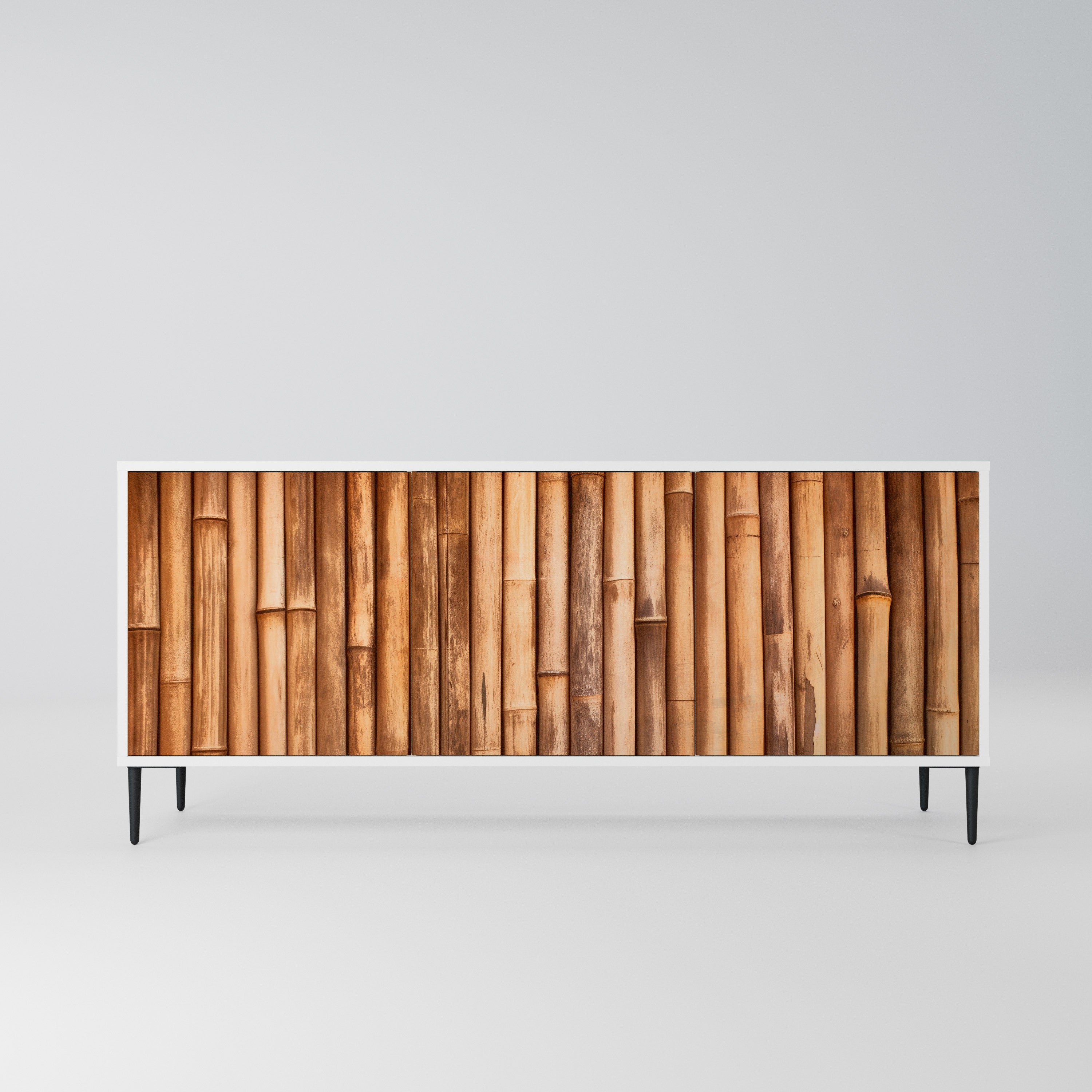 NATURAL WOOD Komoda 3-drzwiowa korpus Biały