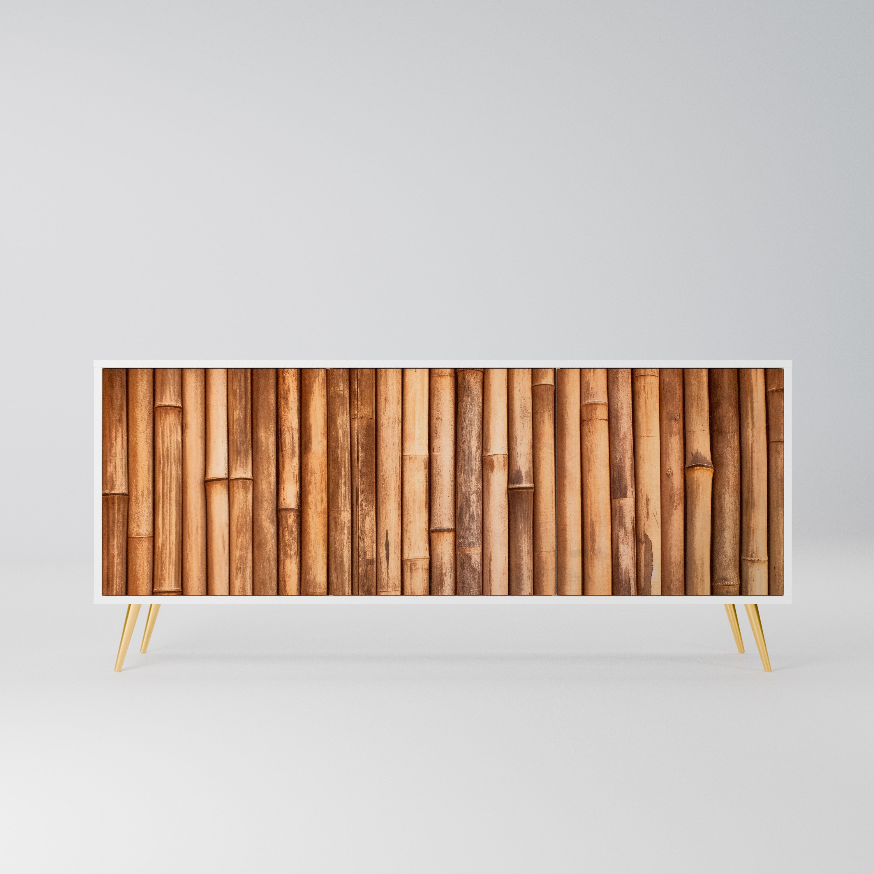 NATURAL WOOD Komoda 3-drzwiowa korpus Biały