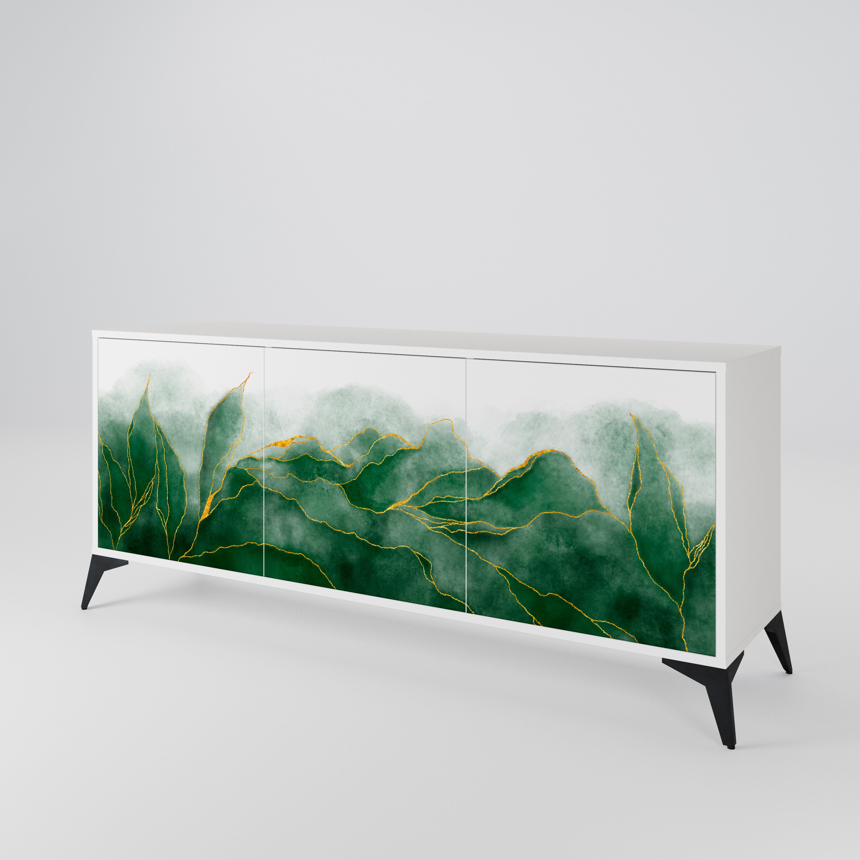 EXPENSIVE NATURE Komoda 3-drzwiowa korpus Biały