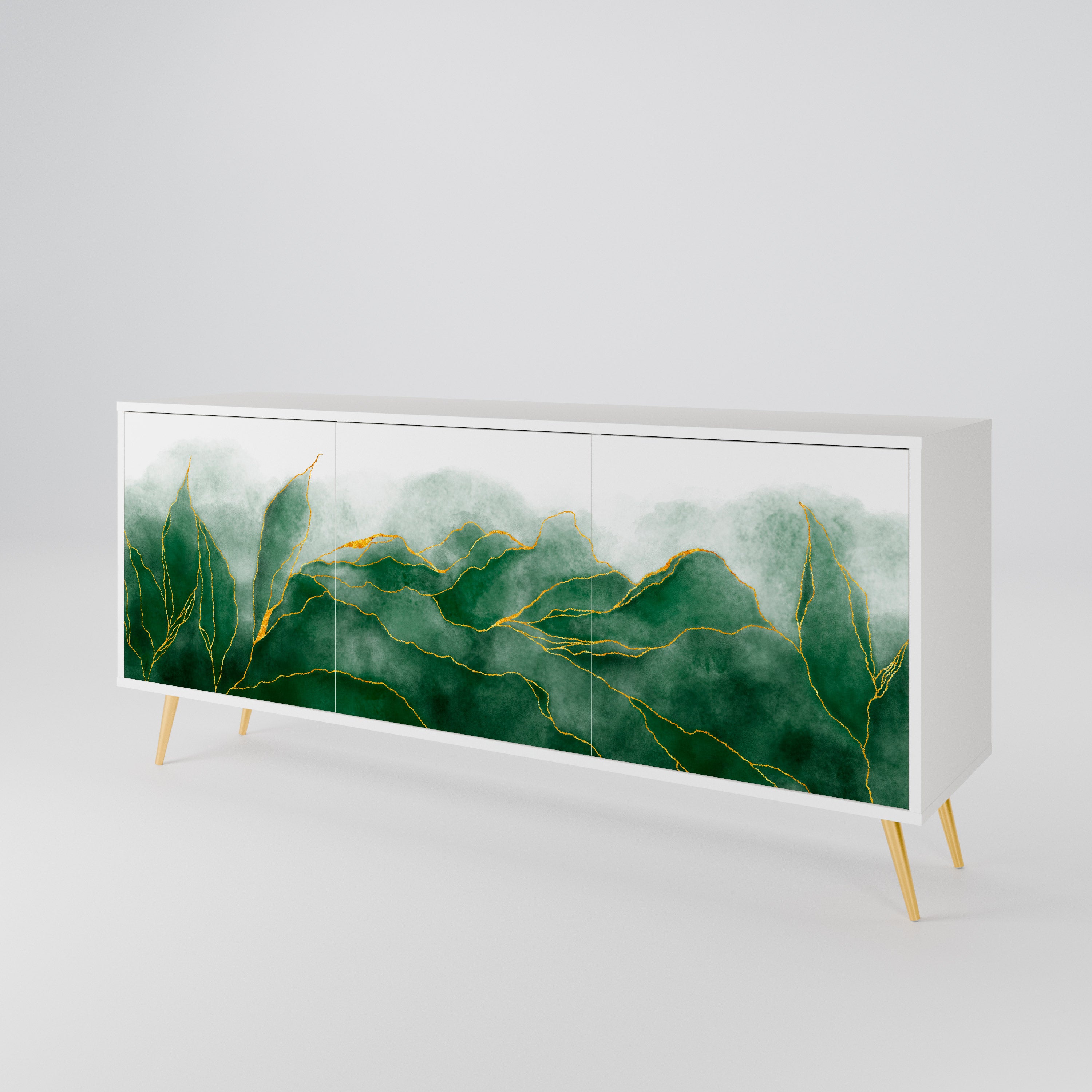 EXPENSIVE NATURE Komoda 3-drzwiowa korpus Biały