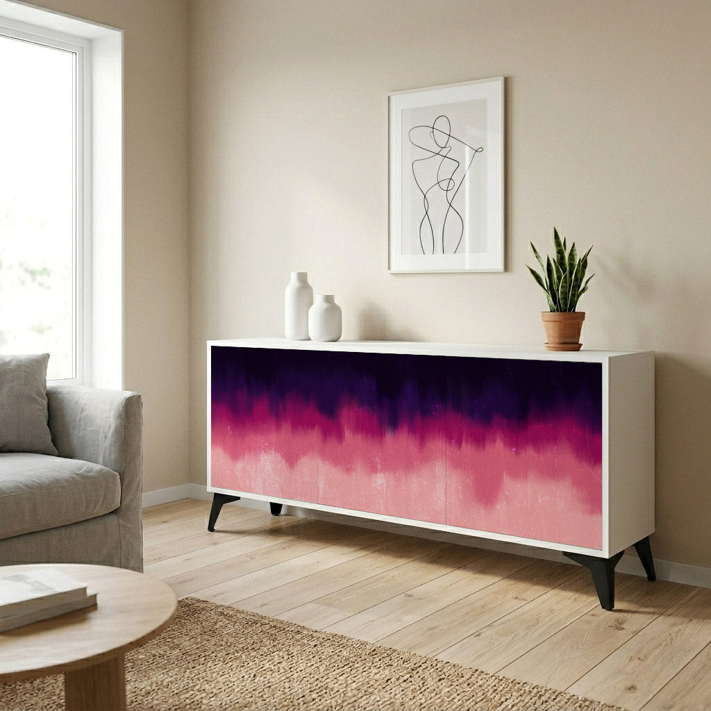 AURORA BOREALIS Komoda 3-drzwiowa korpus Biały