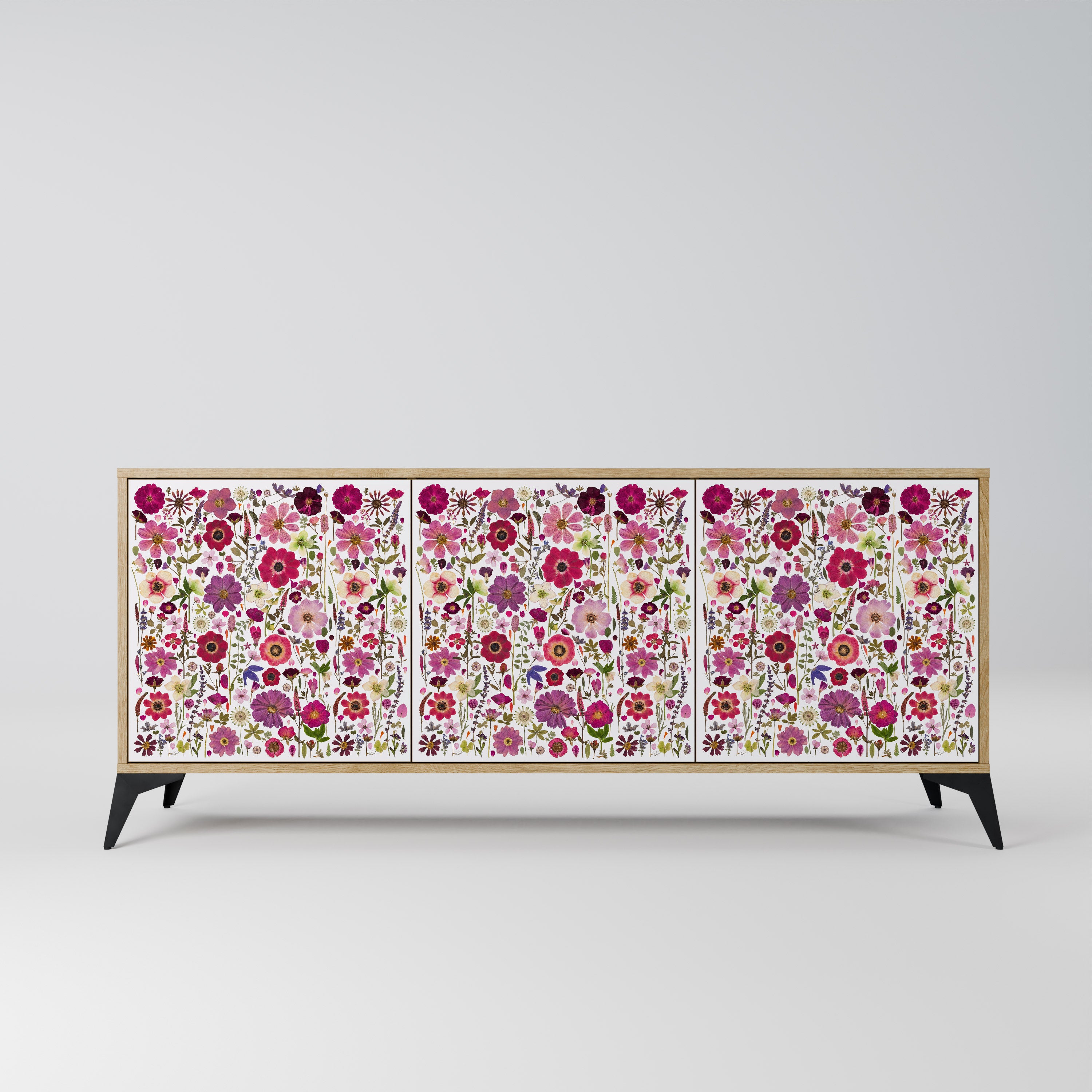 PETAL GARDEN Komoda 3-drzwiowa