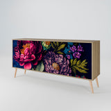 BLOOMING ELEGANCE Komoda 3-drzwiowa