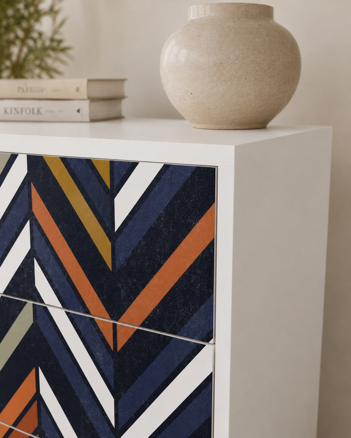 VIBRANT PATCHWORK Komoda z szufladami