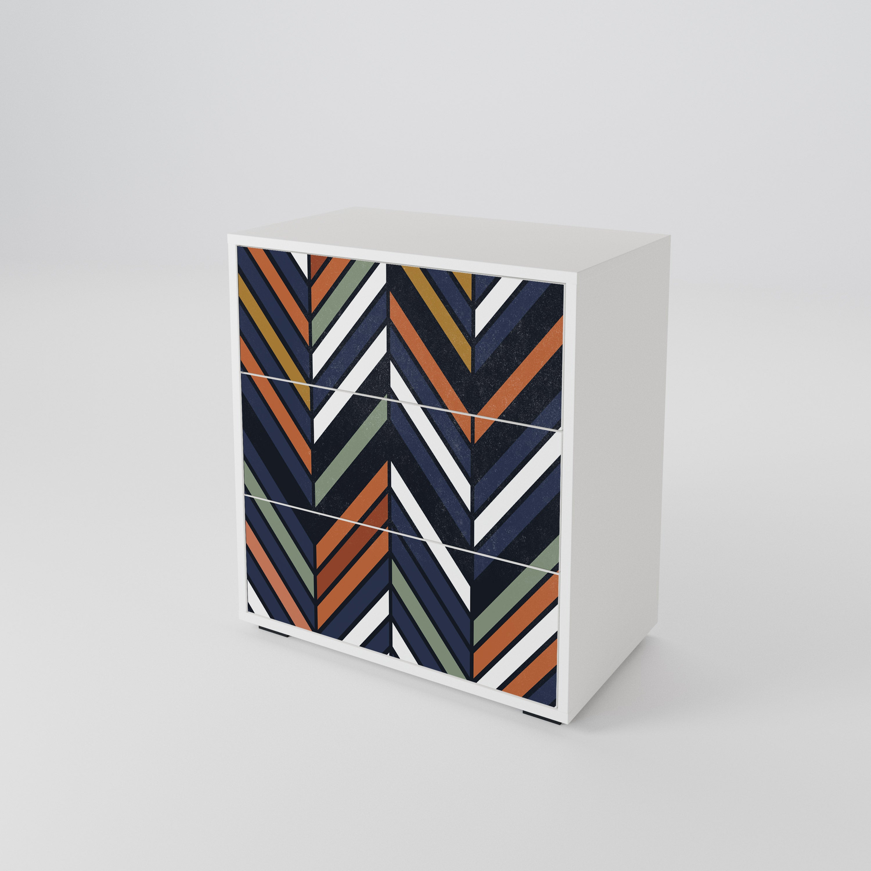 VIBRANT PATCHWORK Komoda z szufladami