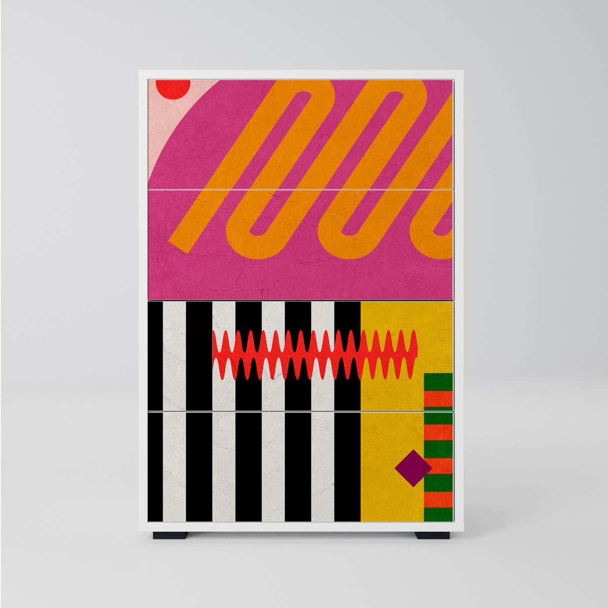 VIVID ART Komoda z szufladami