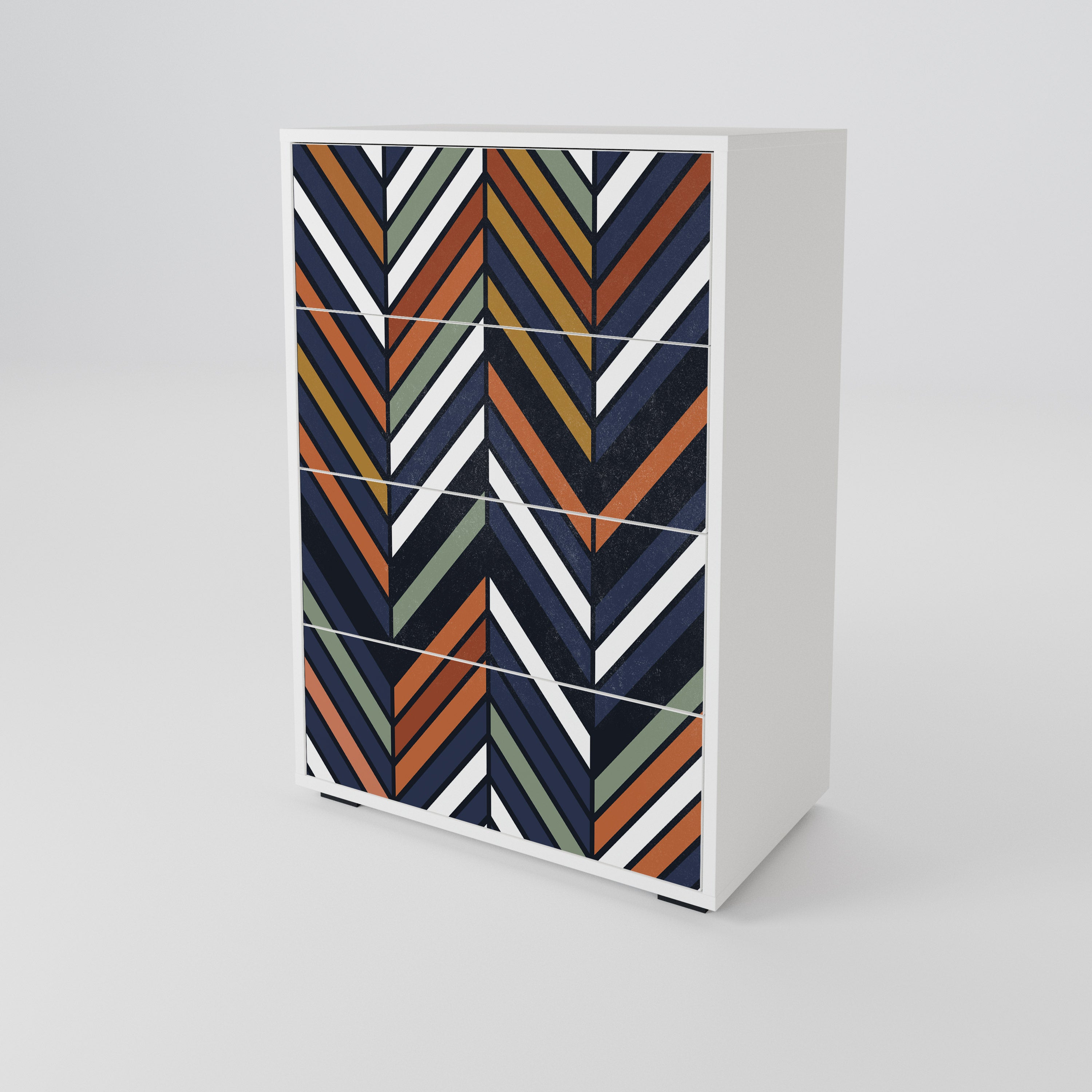 VIBRANT PATCHWORK Komoda z szufladami