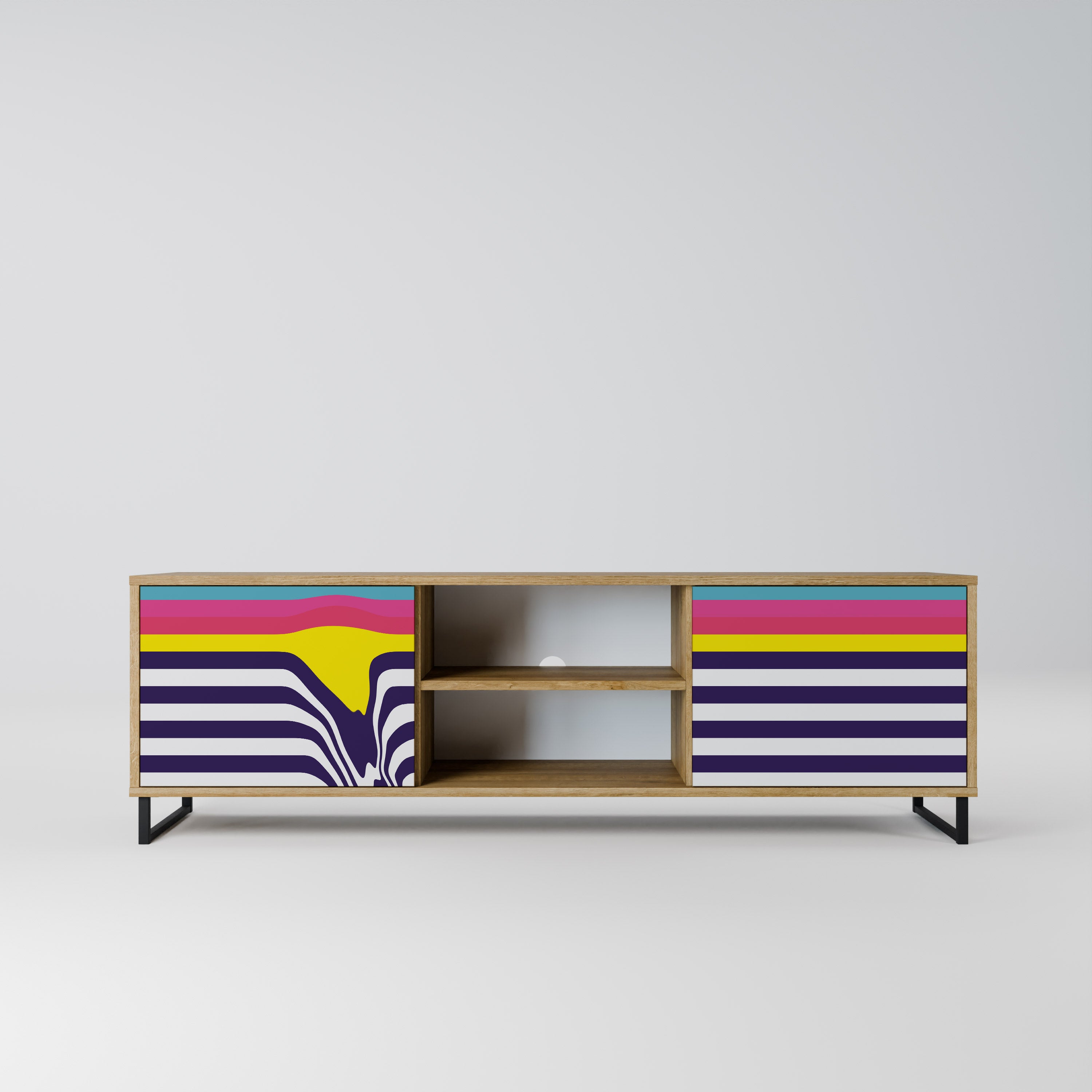 COLORFUL DIVERSION Szafka RTV 2-drzwiowa