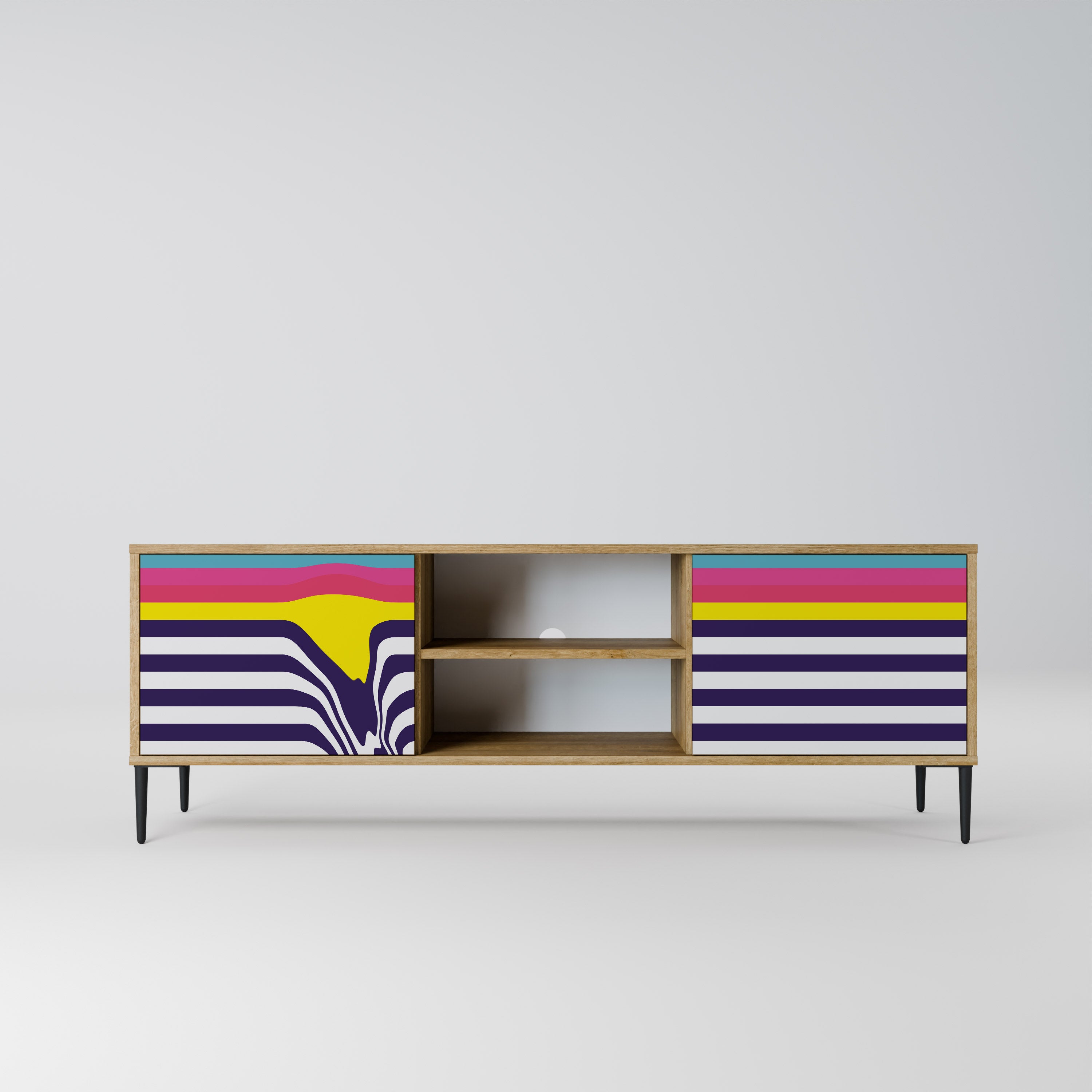 COLORFUL DIVERSION Szafka RTV 2-drzwiowa