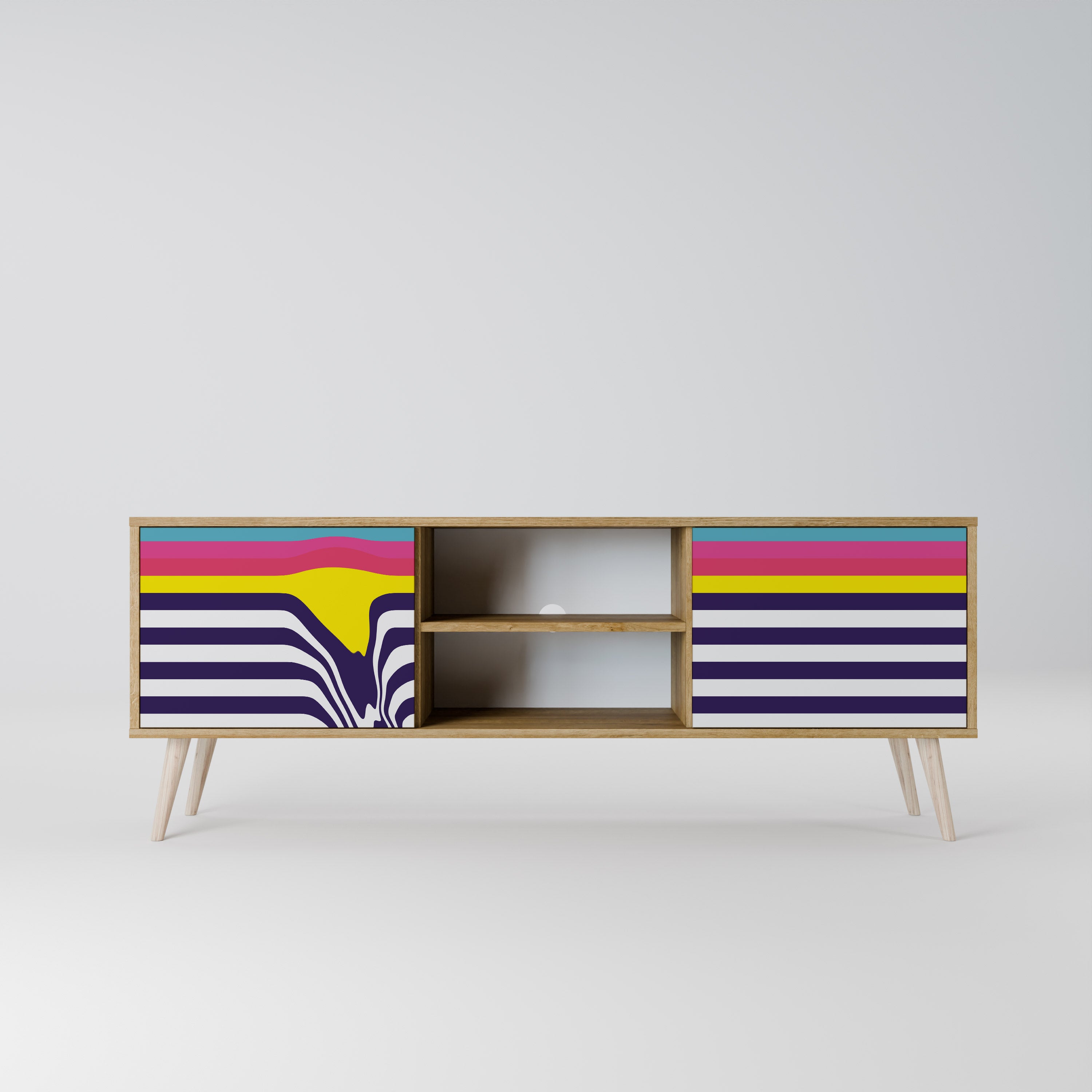COLORFUL DIVERSION Szafka RTV 2-drzwiowa