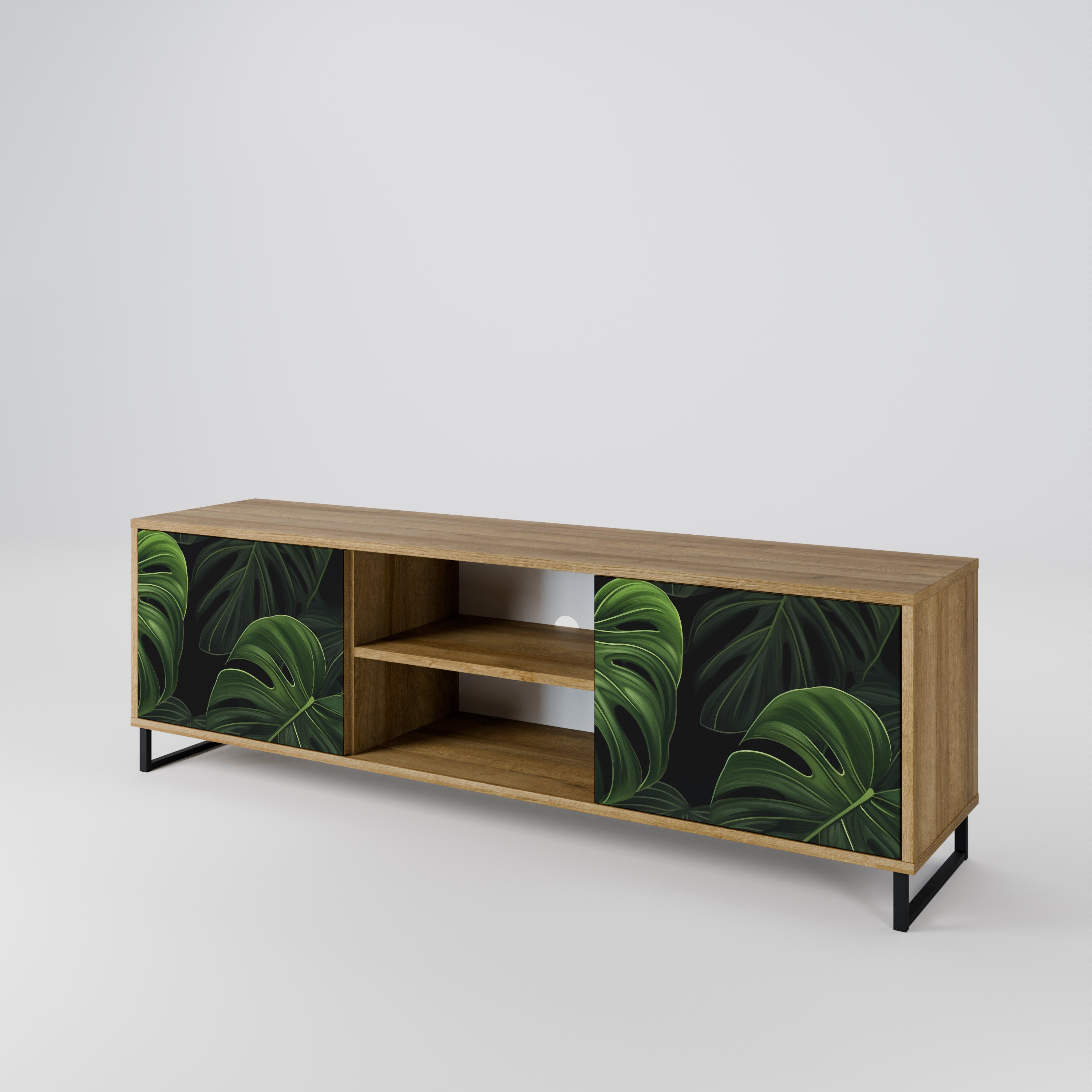 INFINITE MONSTERA Szafka RTV 2-drzwiowa