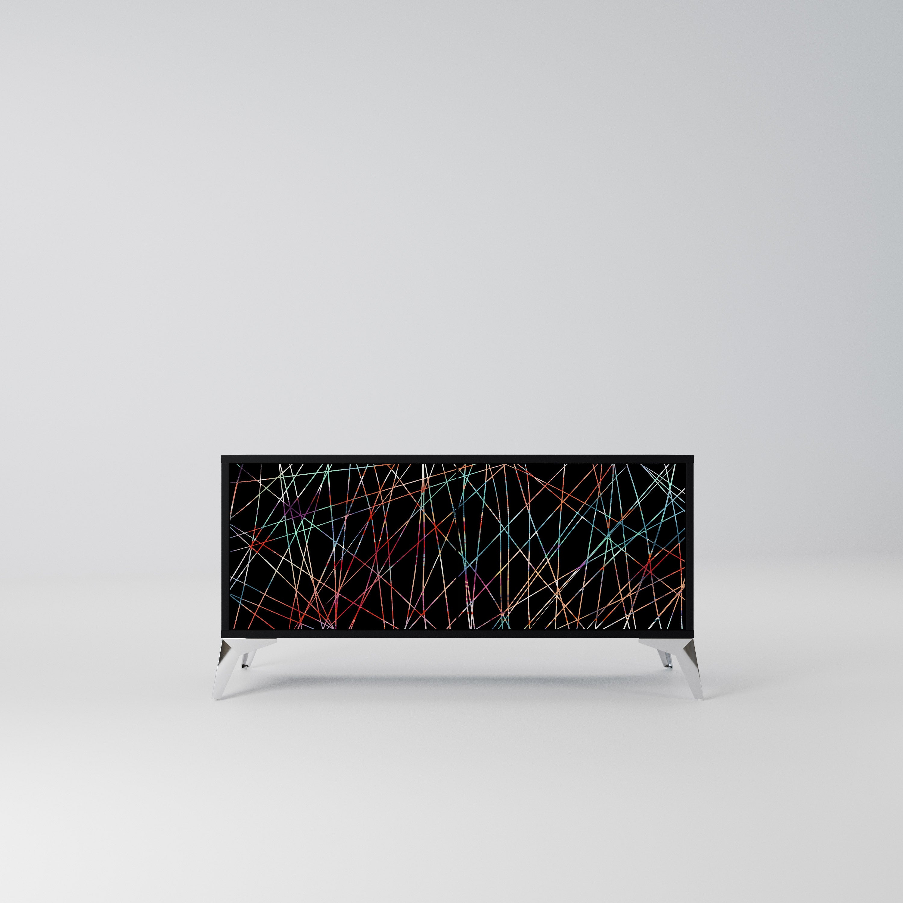 LUMINOUS SNARE Kompaktowa szafka RTV 2-drzwiowa