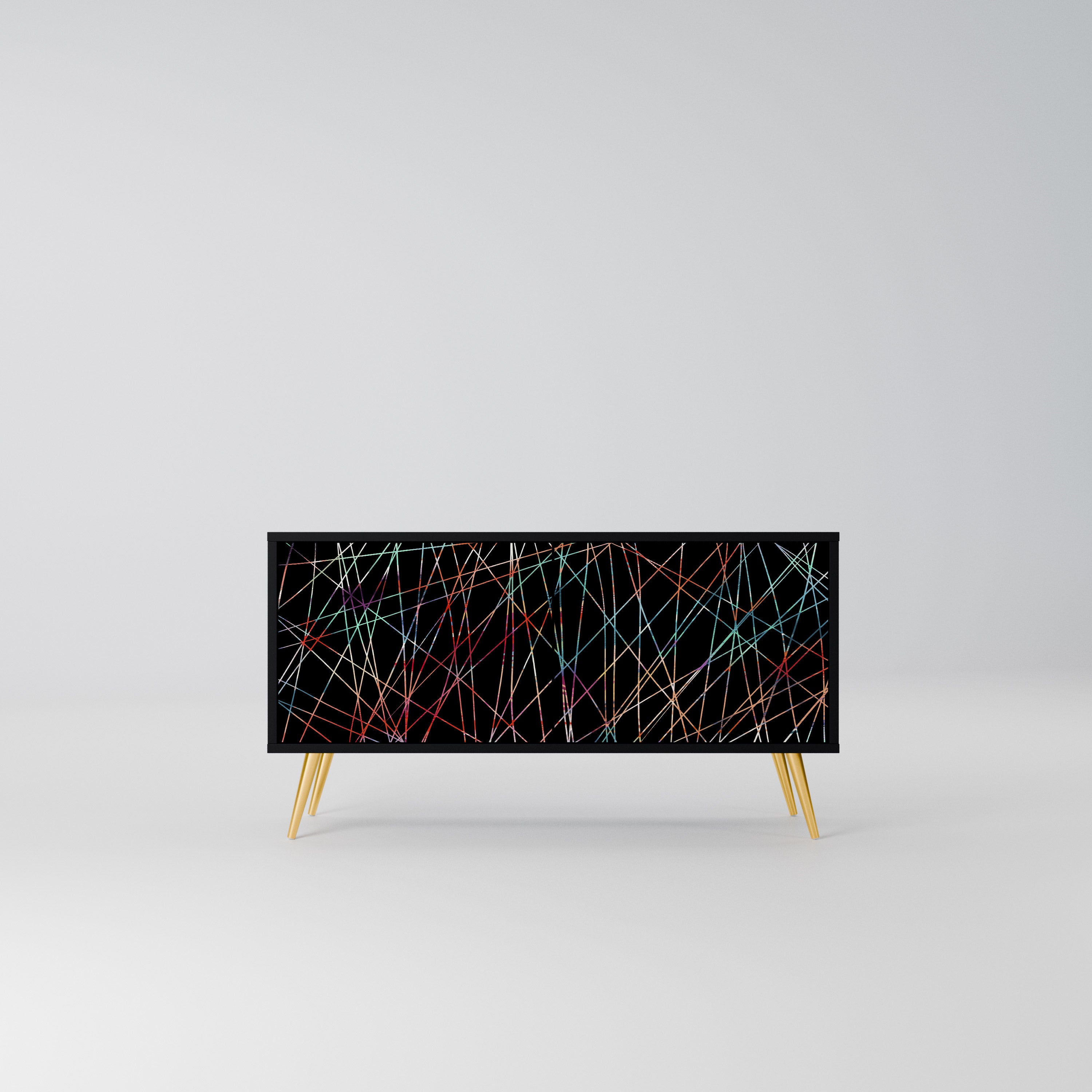 LUMINOUS SNARE Kompaktowa szafka RTV 2-drzwiowa
