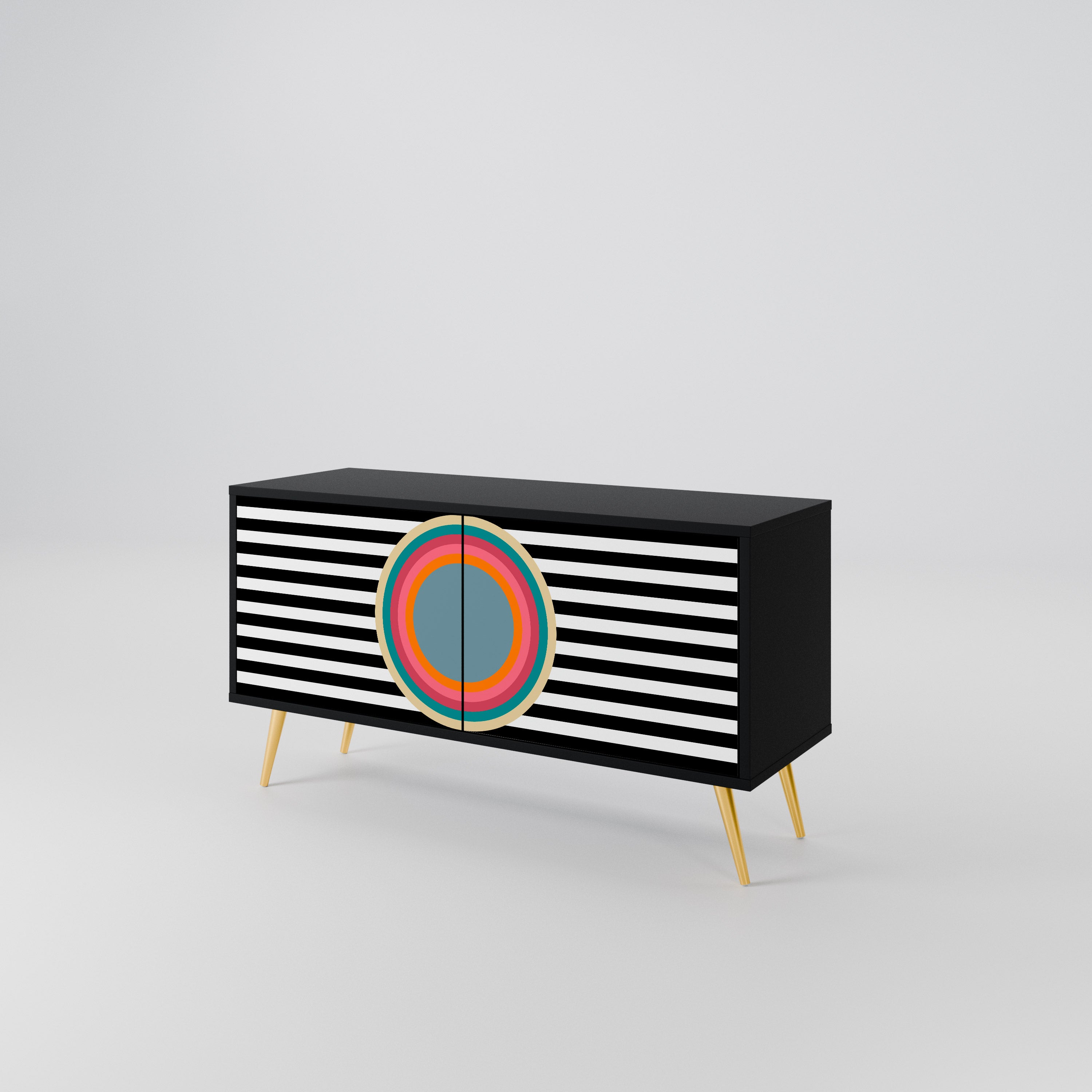 SPECTRA SHOWCASE Kompaktowa szafka RTV 2-drzwiowa