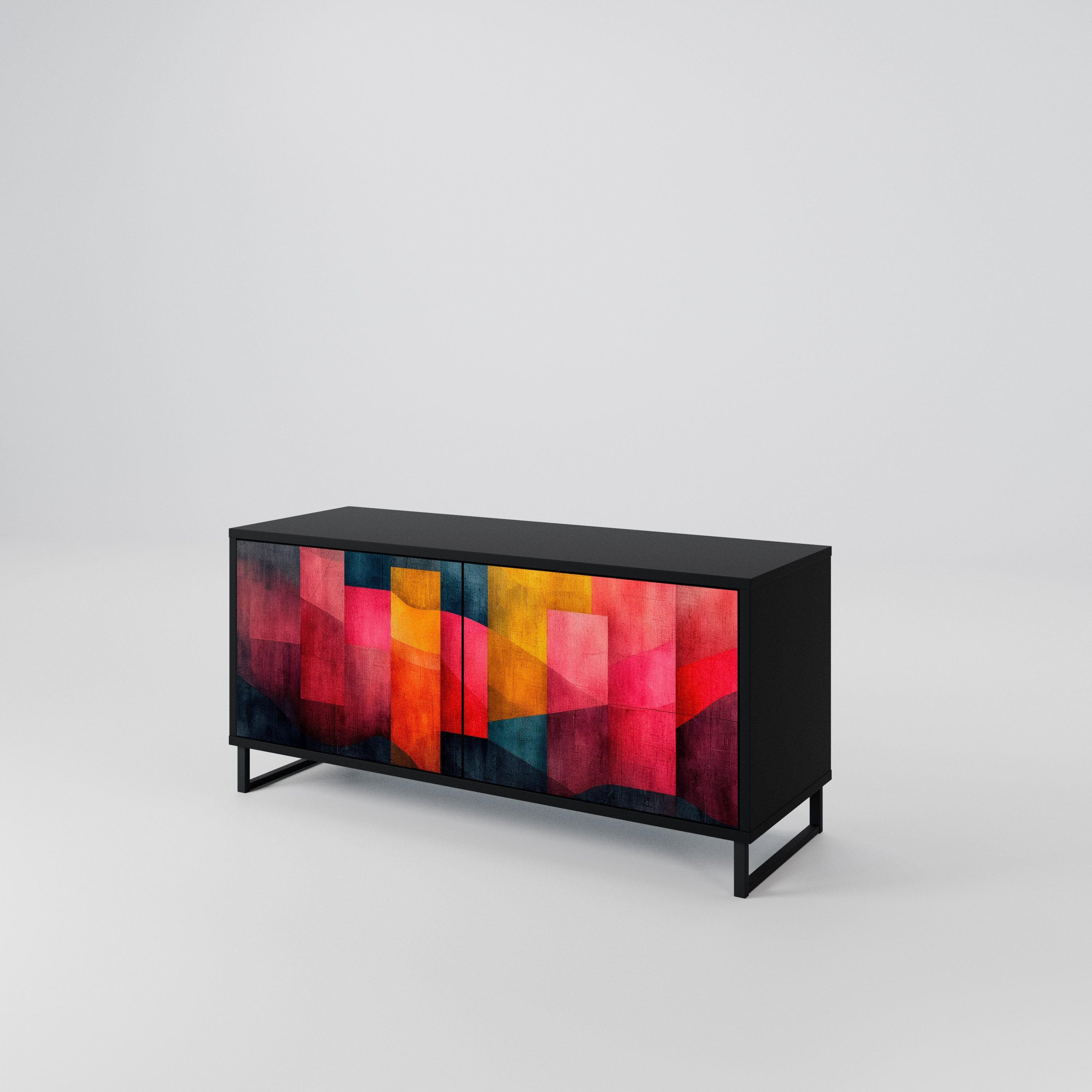 COLORFUL SOUNDS Kompaktowa szafka RTV 2-drzwiowa