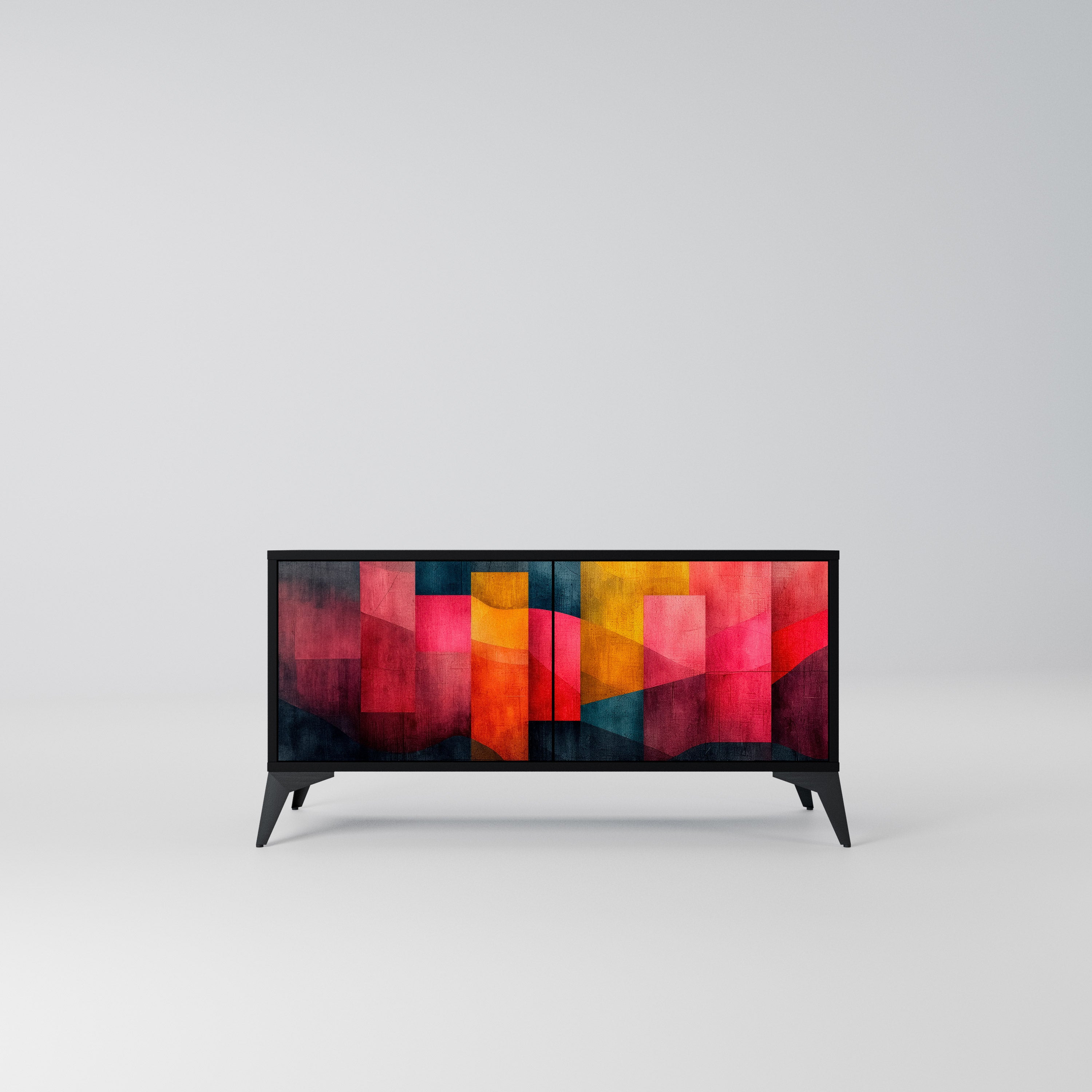 COLORFUL SOUNDS Kompaktowa szafka RTV 2-drzwiowa