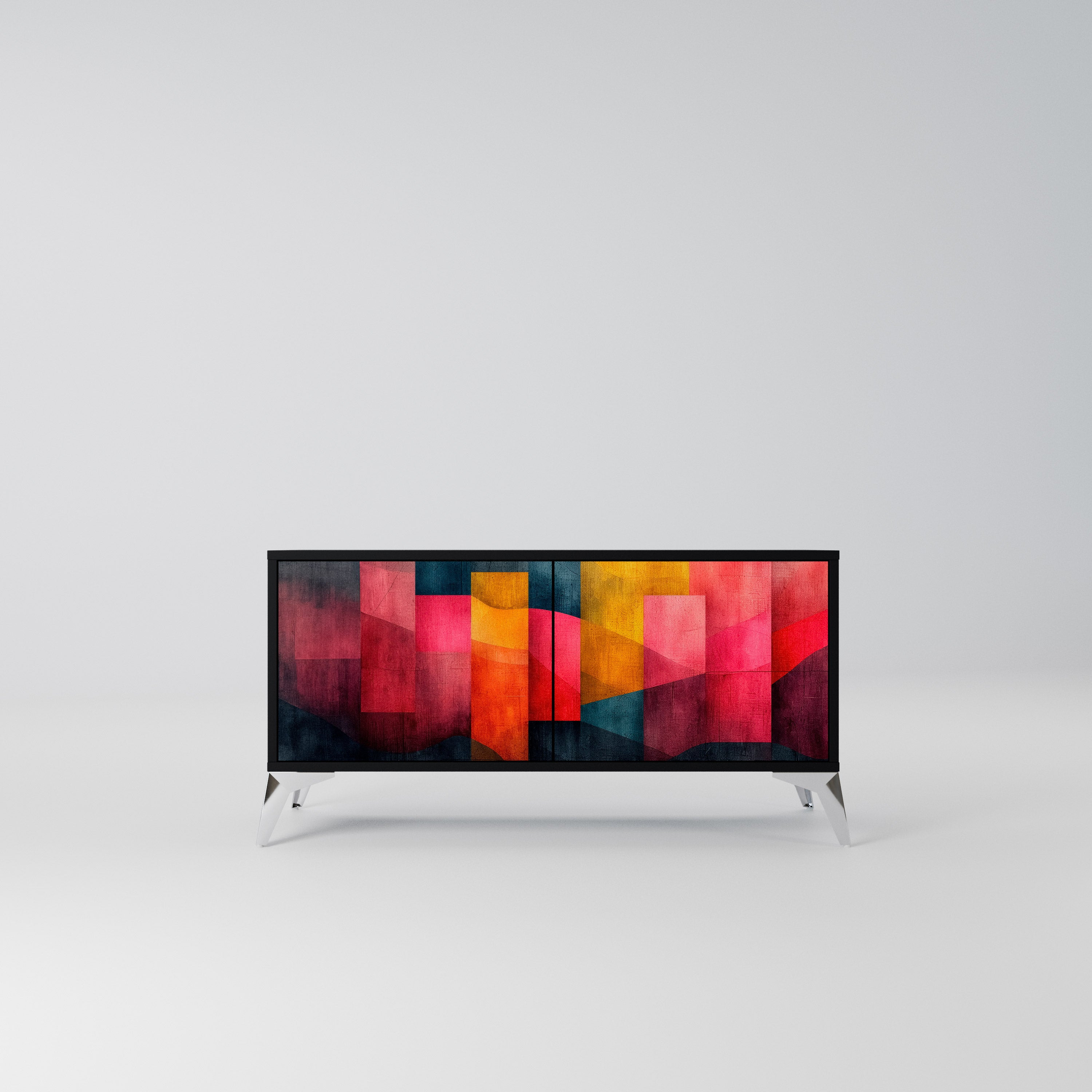 COLORFUL SOUNDS Kompaktowa szafka RTV 2-drzwiowa