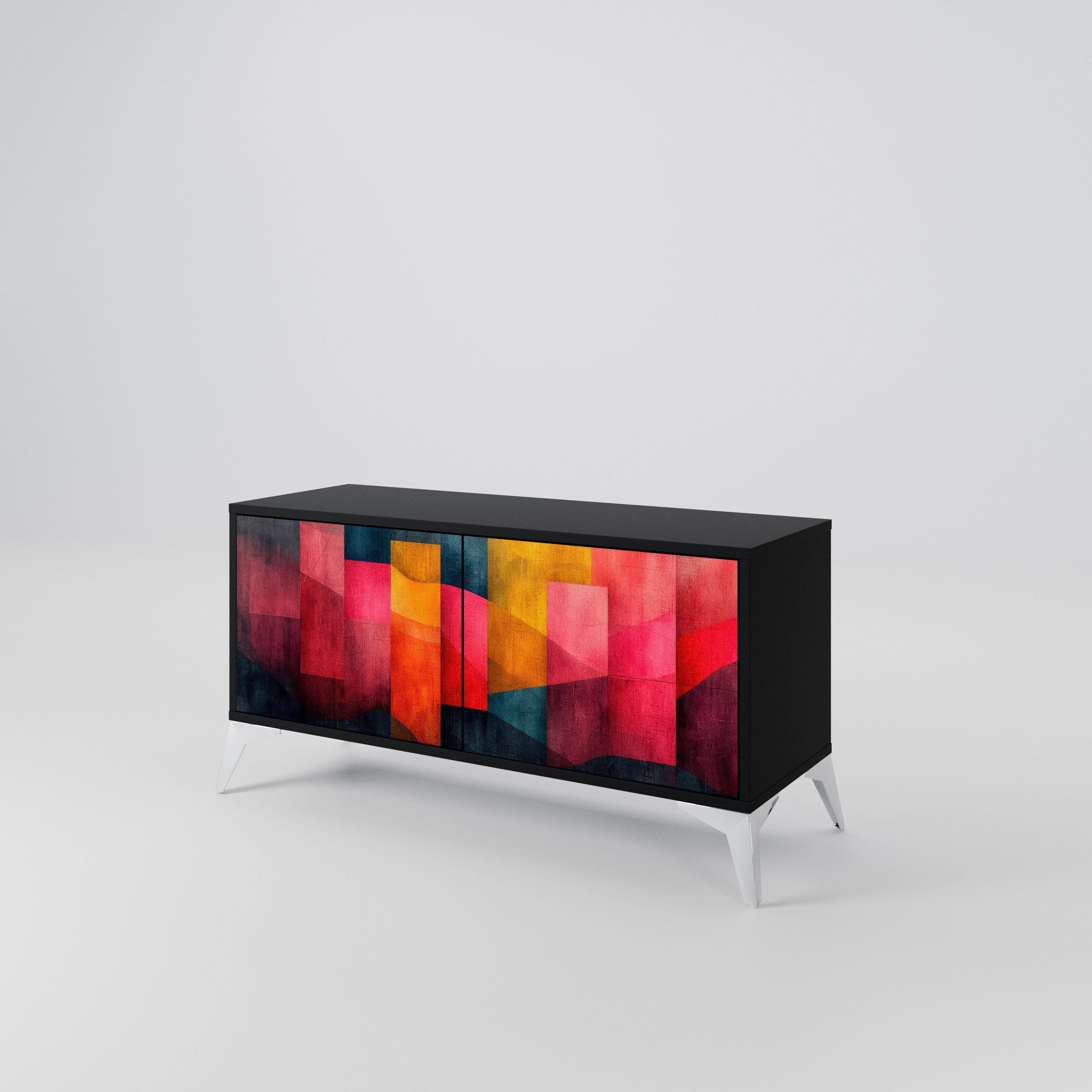 COLORFUL SOUNDS Kompaktowa szafka RTV 2-drzwiowa