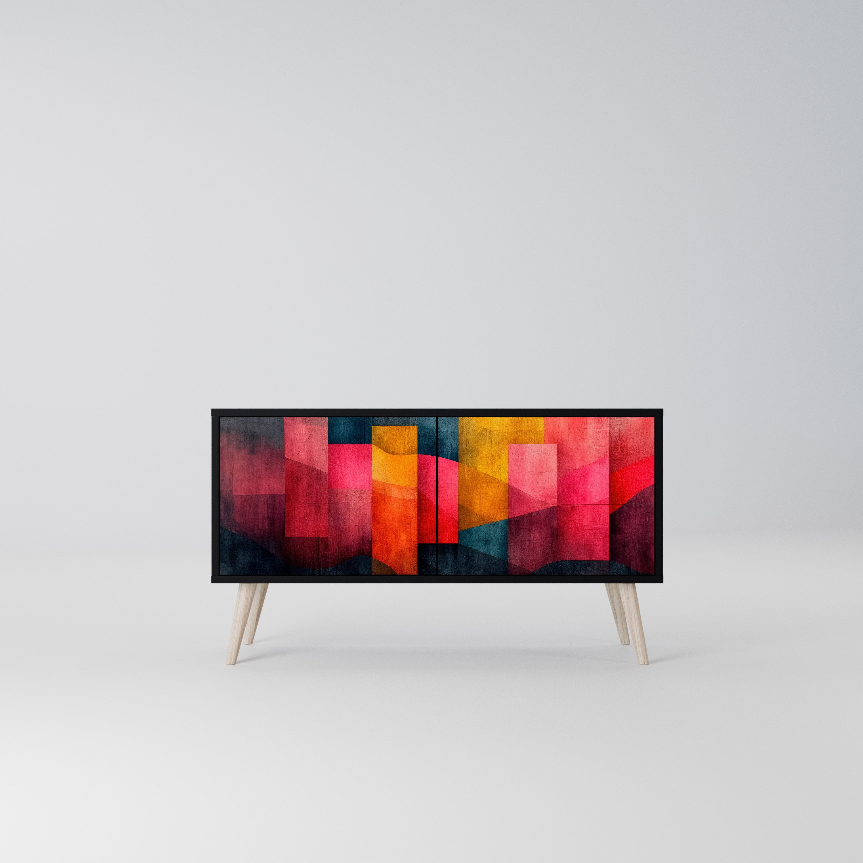 COLORFUL SOUNDS Kompaktowa szafka RTV 2-drzwiowa