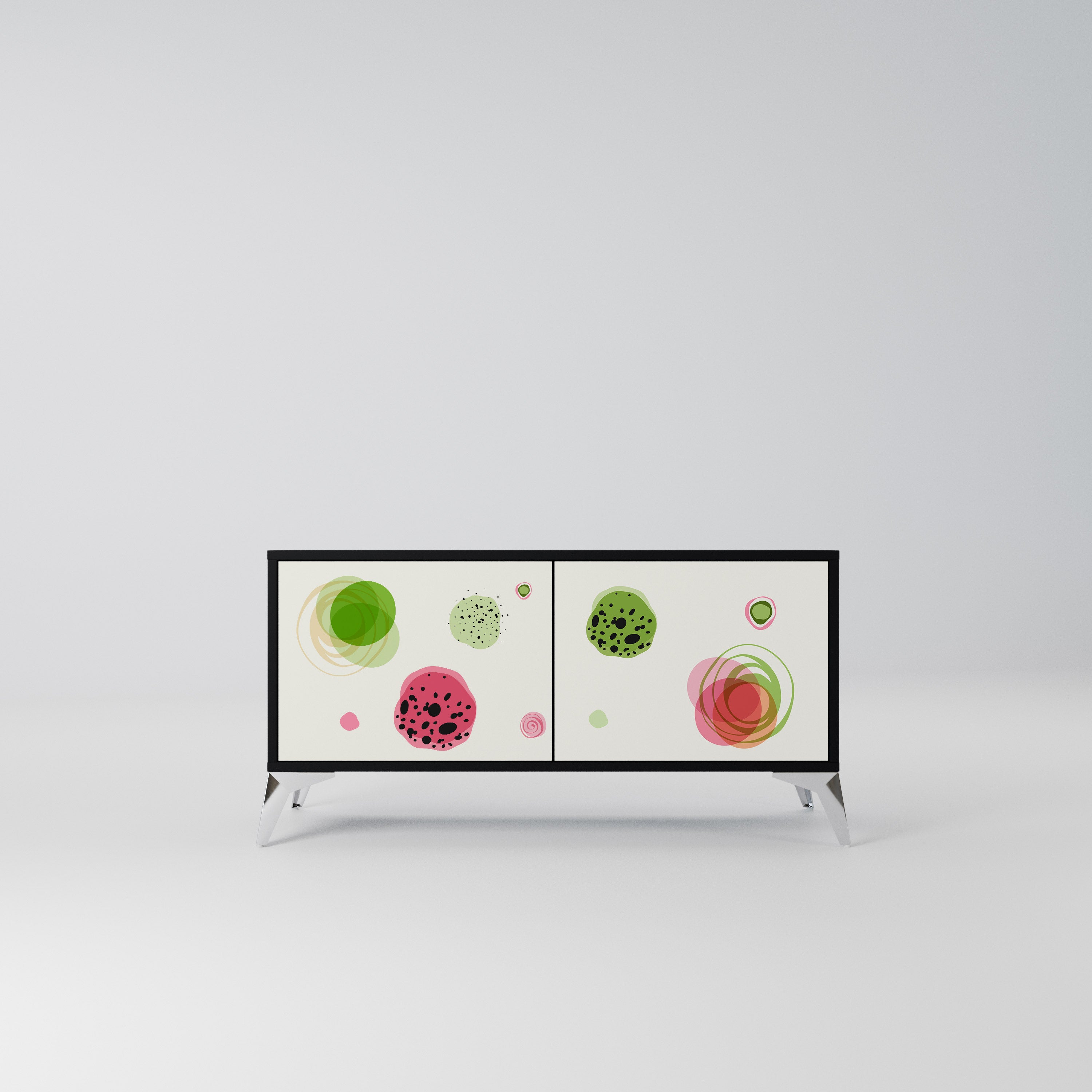 COLORFUL COSMOS Kompaktowa szafka RTV 2-drzwiowa