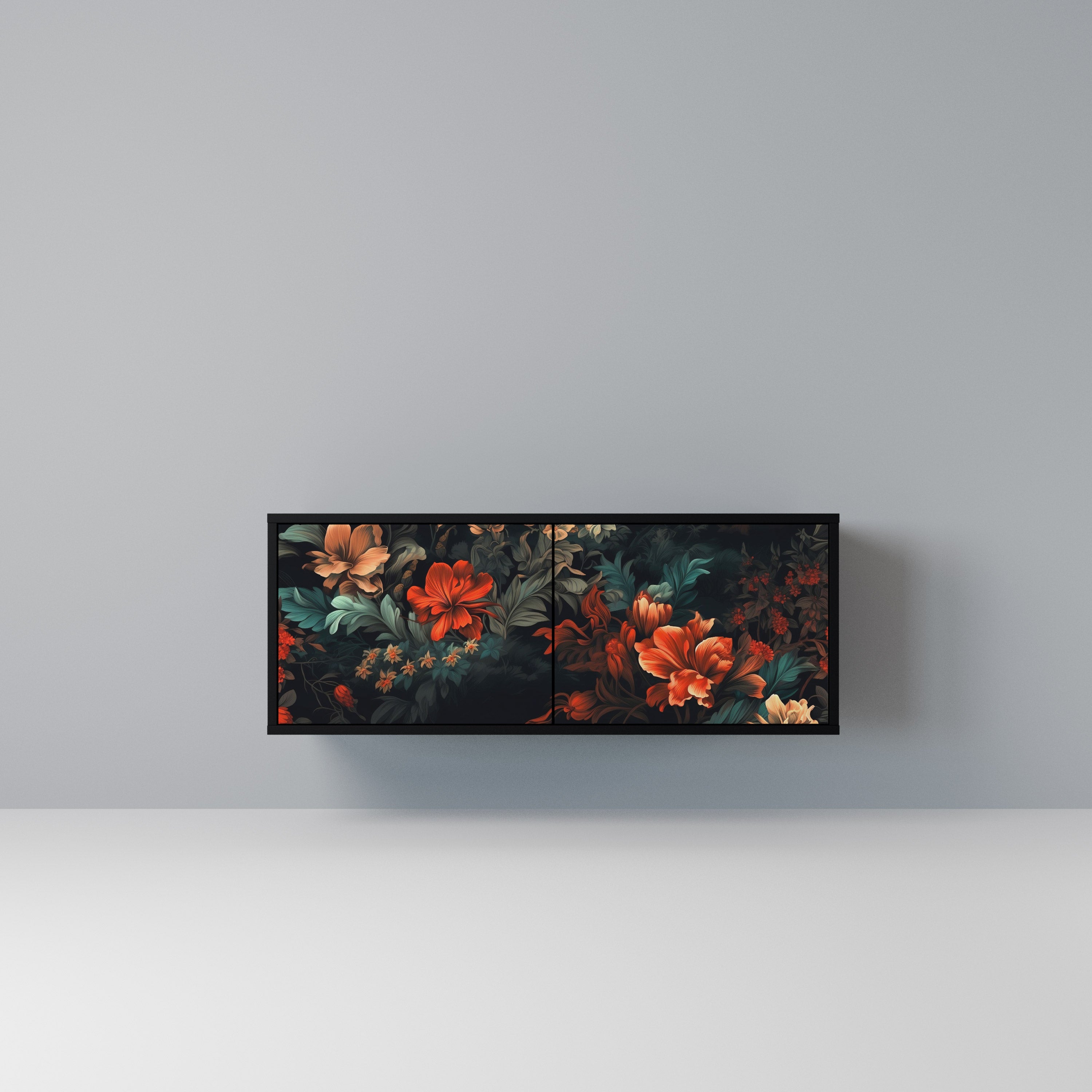 IMAGINARY BLOSSOM Kompaktowa szafka RTV 2-drzwiowa