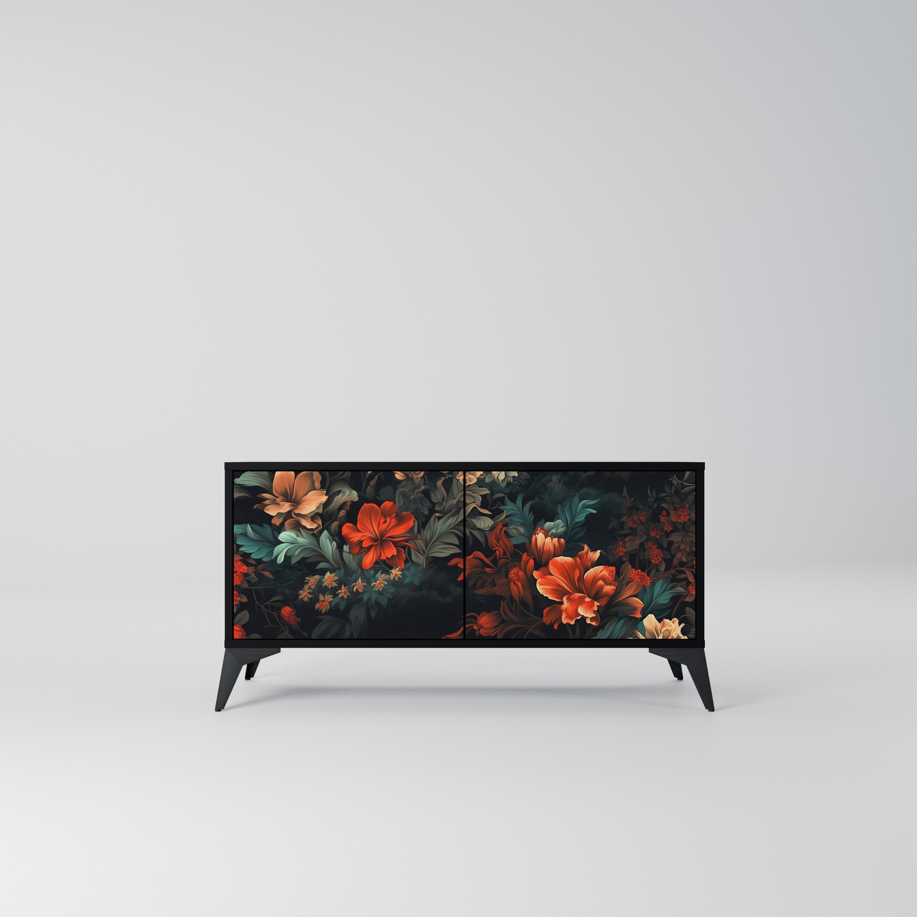 IMAGINARY BLOSSOM Kompaktowa szafka RTV 2-drzwiowa