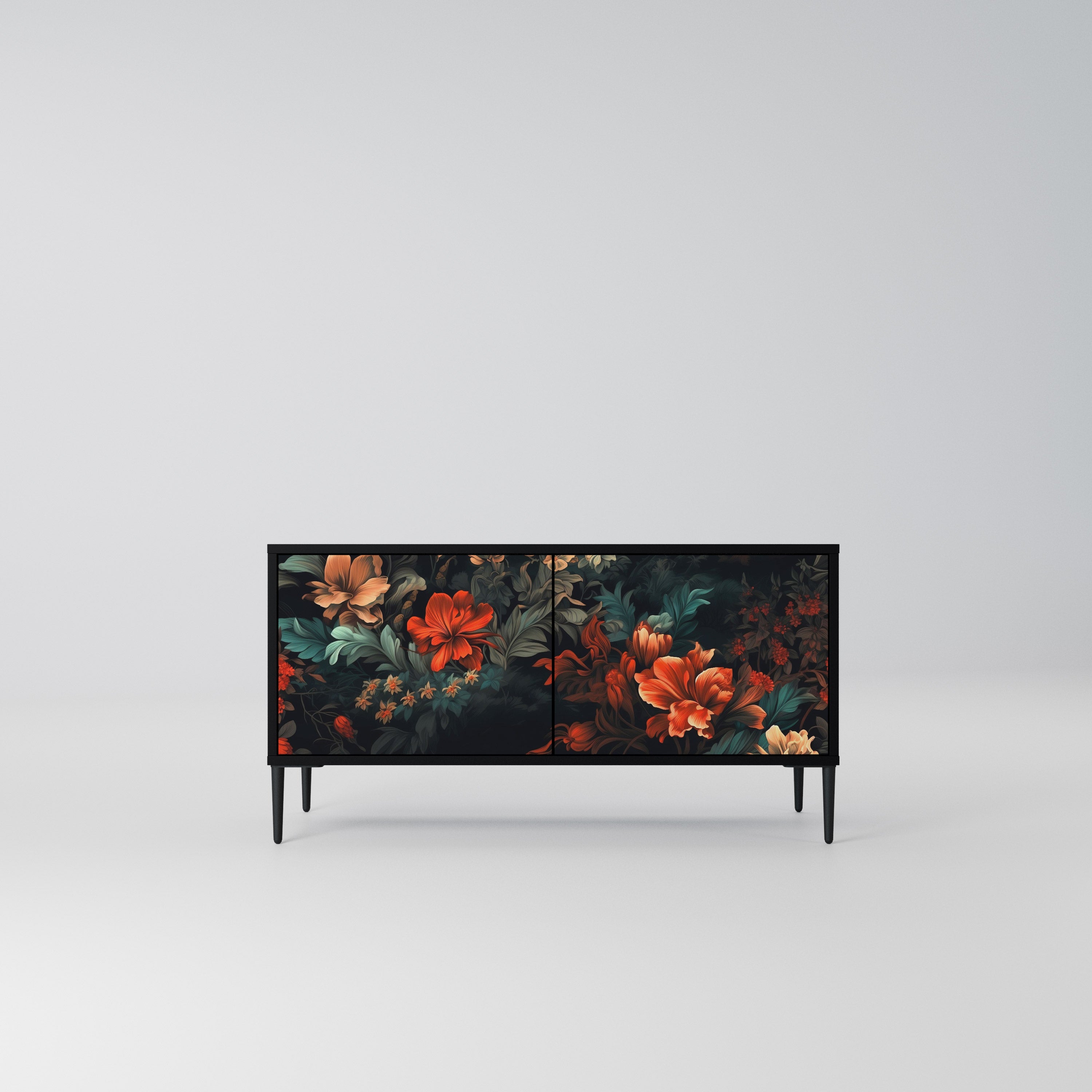 IMAGINARY BLOSSOM Kompaktowa szafka RTV 2-drzwiowa