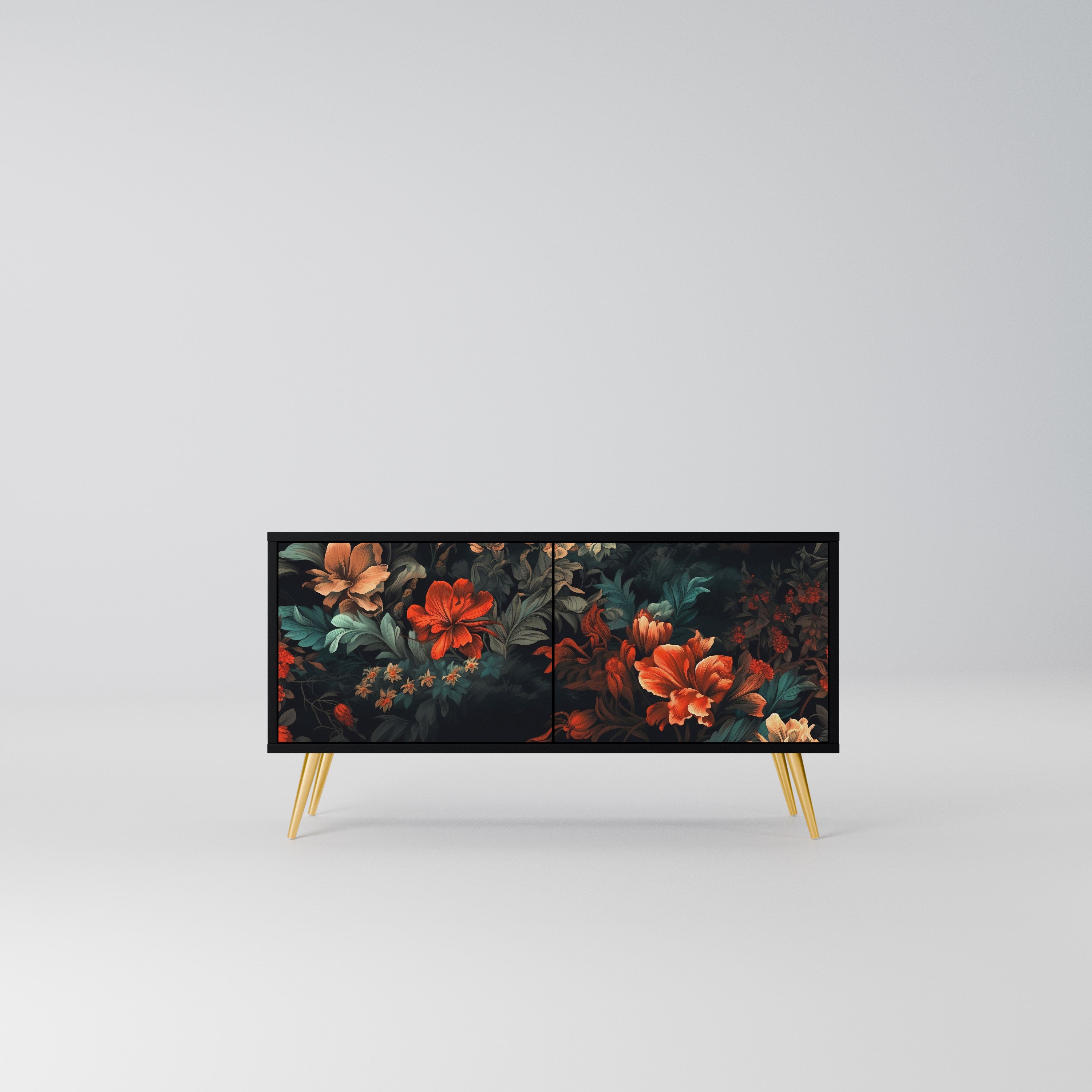IMAGINARY BLOSSOM Kompaktowa szafka RTV 2-drzwiowa