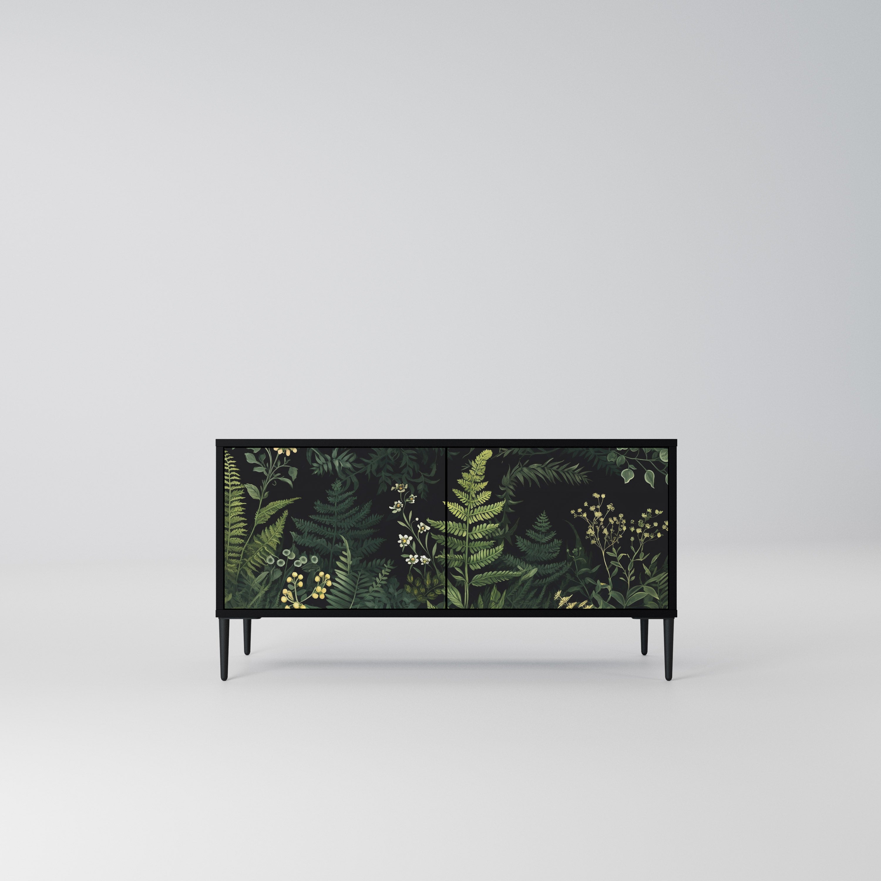FERN FLOWERS Kompaktowa szafka RTV 2-drzwiowa