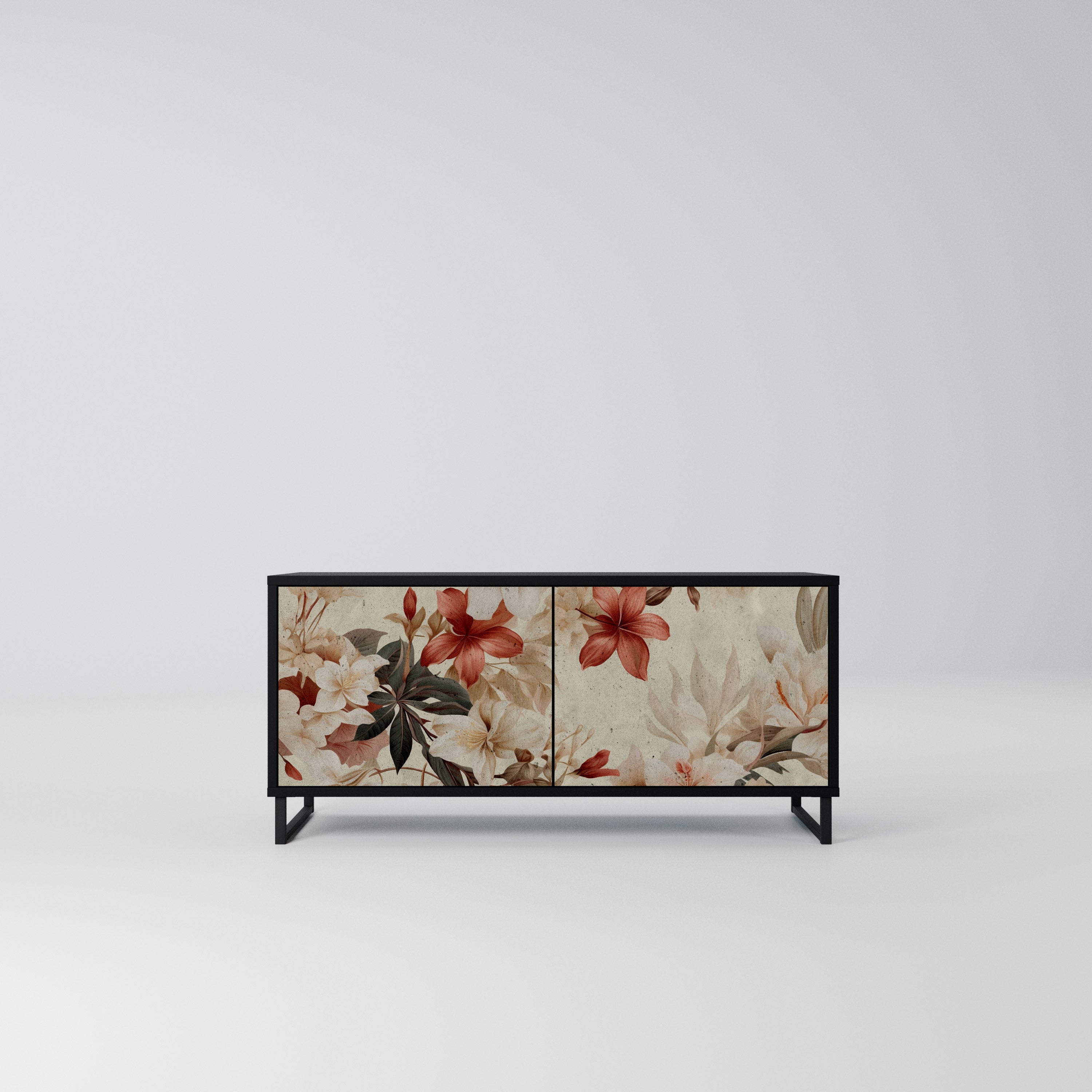 PETAL HARMONY Kompaktowa szafka RTV 2-drzwiowa