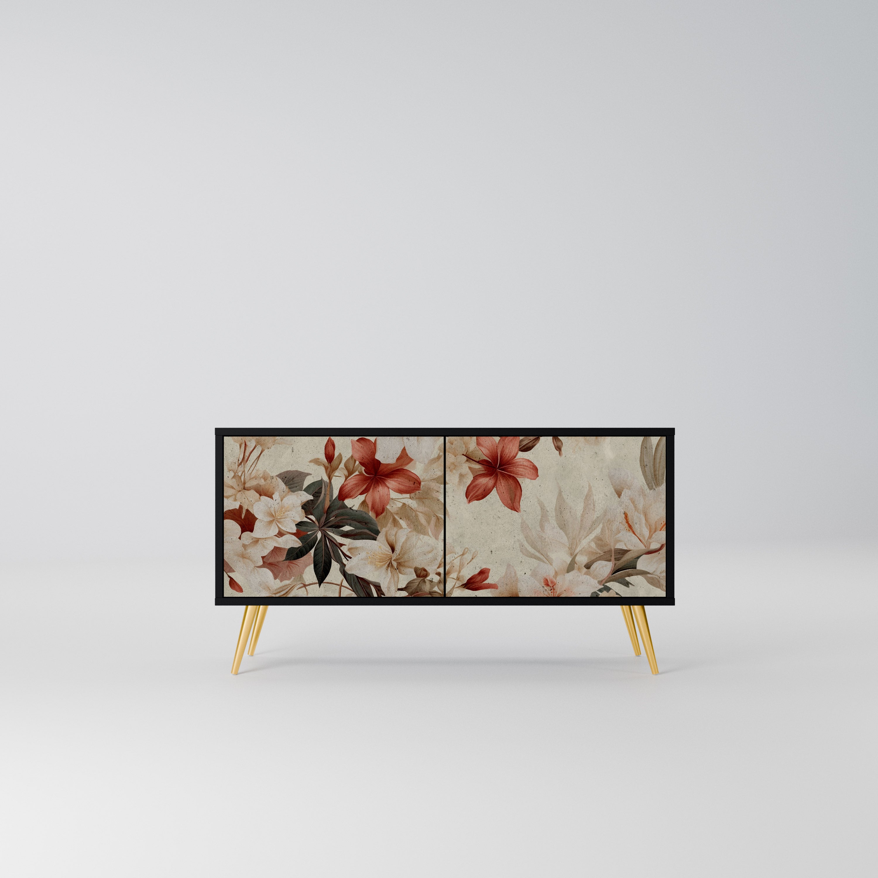 PETAL HARMONY Kompaktowa szafka RTV 2-drzwiowa