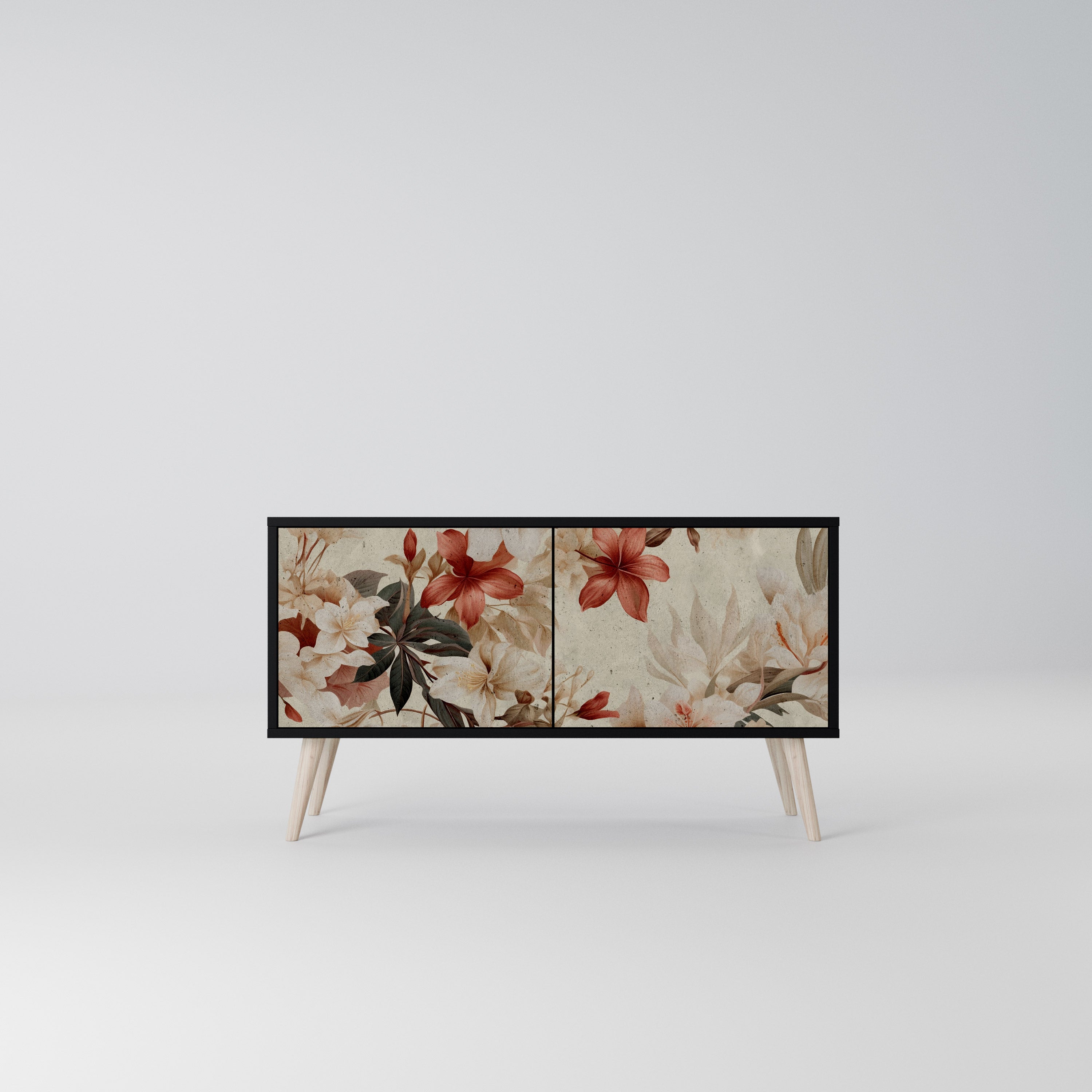 PETAL HARMONY Kompaktowa szafka RTV 2-drzwiowa