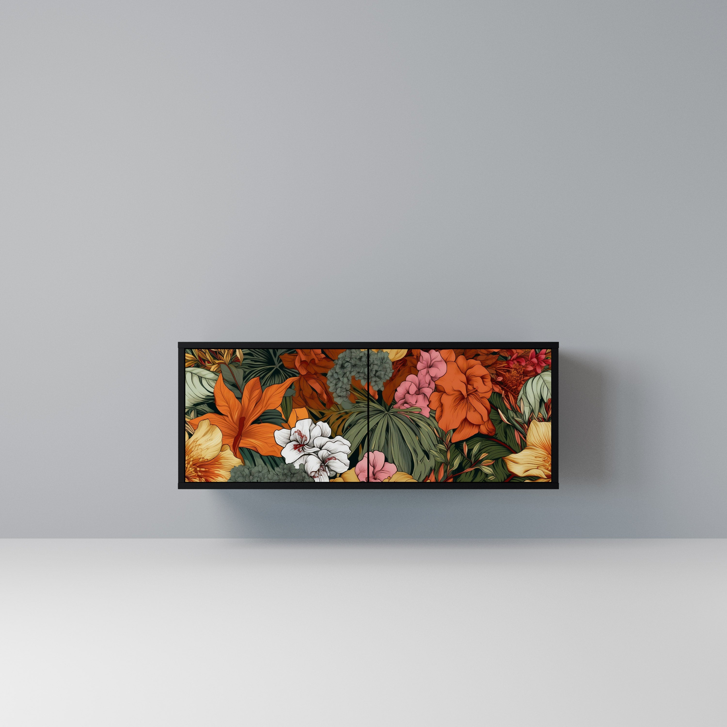 RADIANT FLORA Kompaktowa szafka RTV 2-drzwiowa